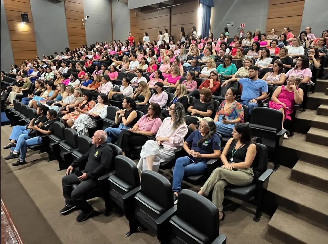 Ação do Outubro Rosa promove saúde e prevenção para servidoras em Porto Velho