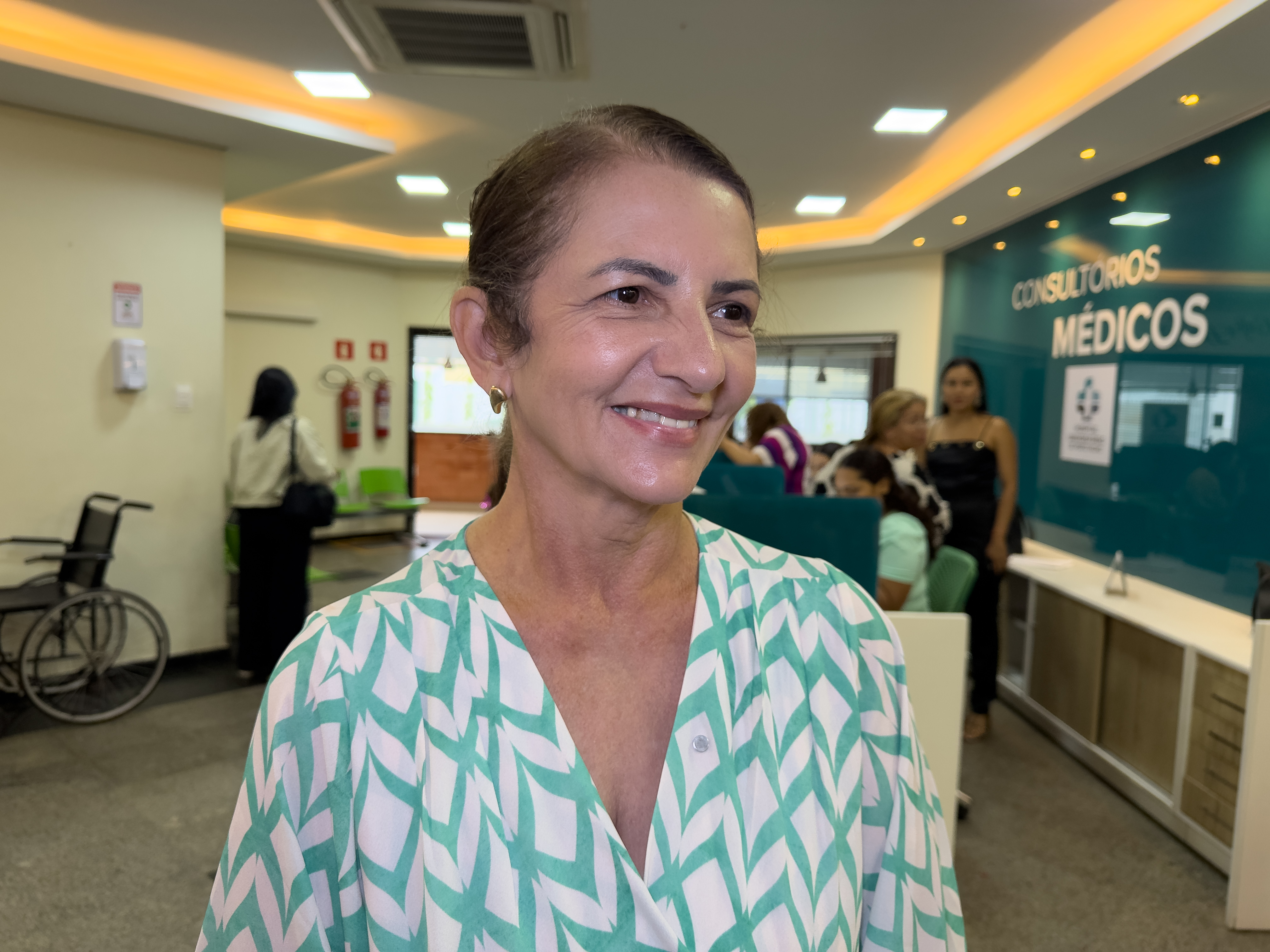 Sandra Cardoso reforçou que o uso correto dos serviços de saúde e o aviso prévio sobre faltas às consultas ajudam a evitar a sobrecarga na rede municipal