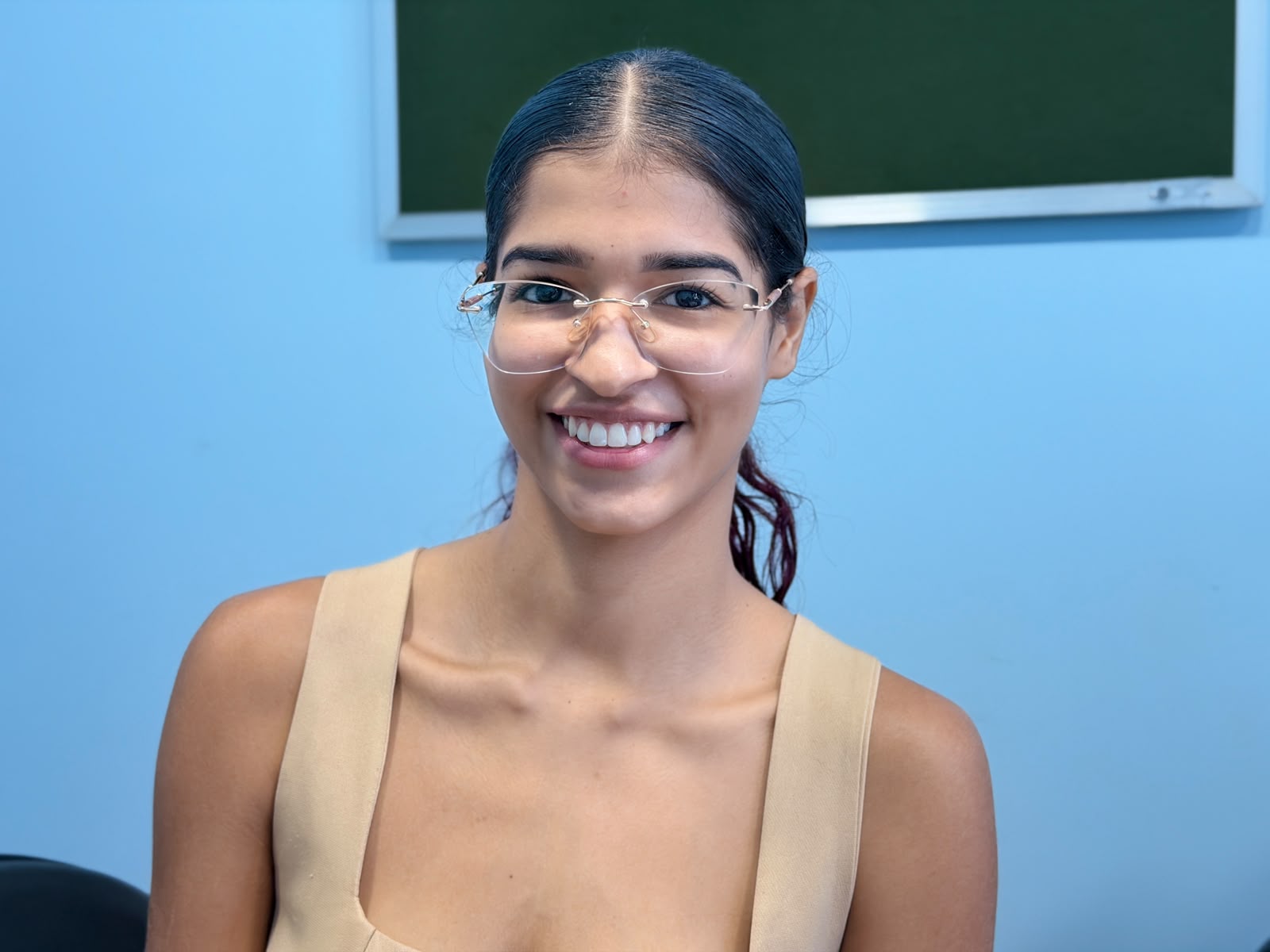 Ana Clara comemorou a inserção do Implanon e a substituição do anticoncepcional oral