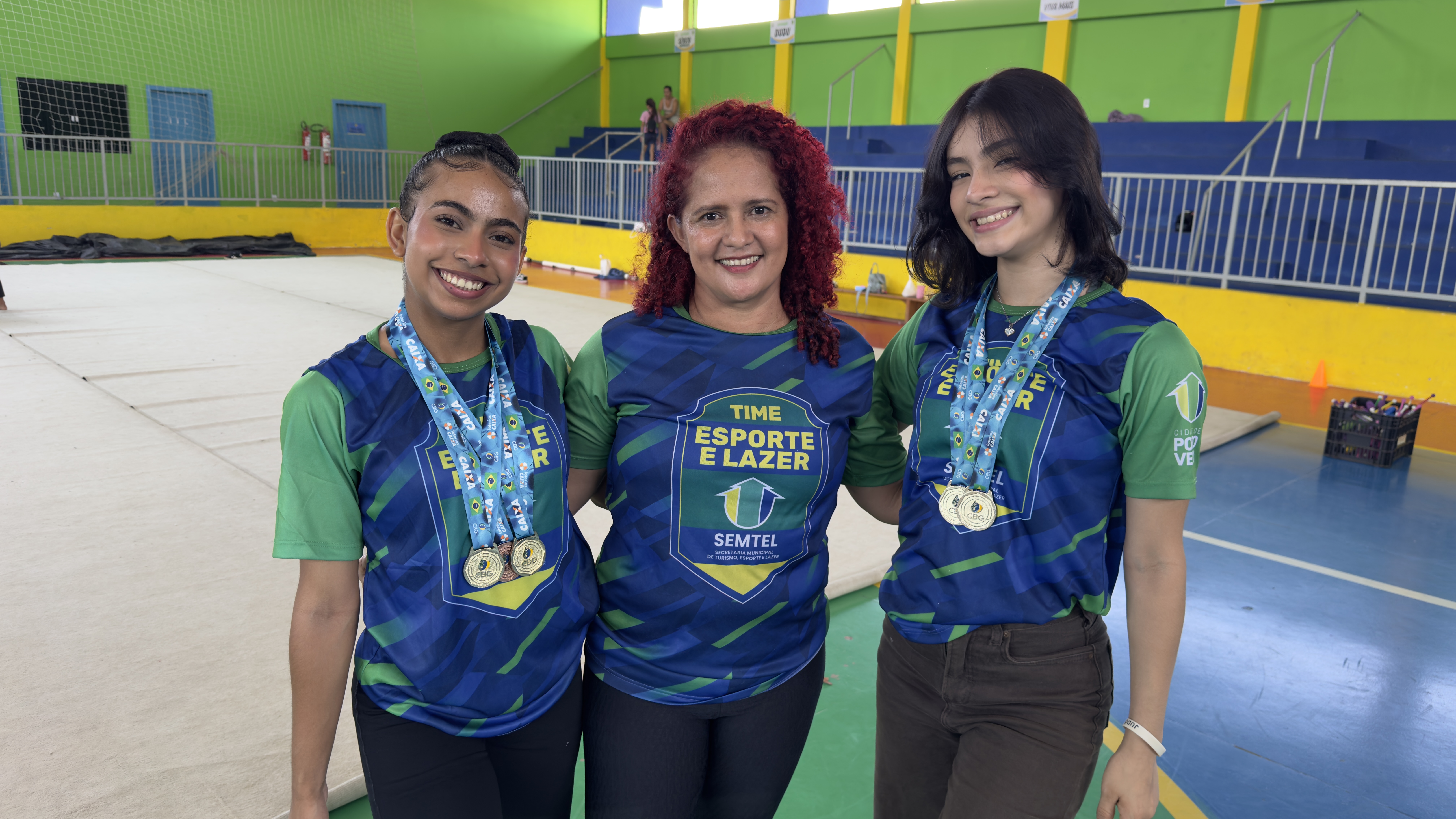 Professora Francimeire Lavareda destaca a evolução das atletas ao longo da preparação