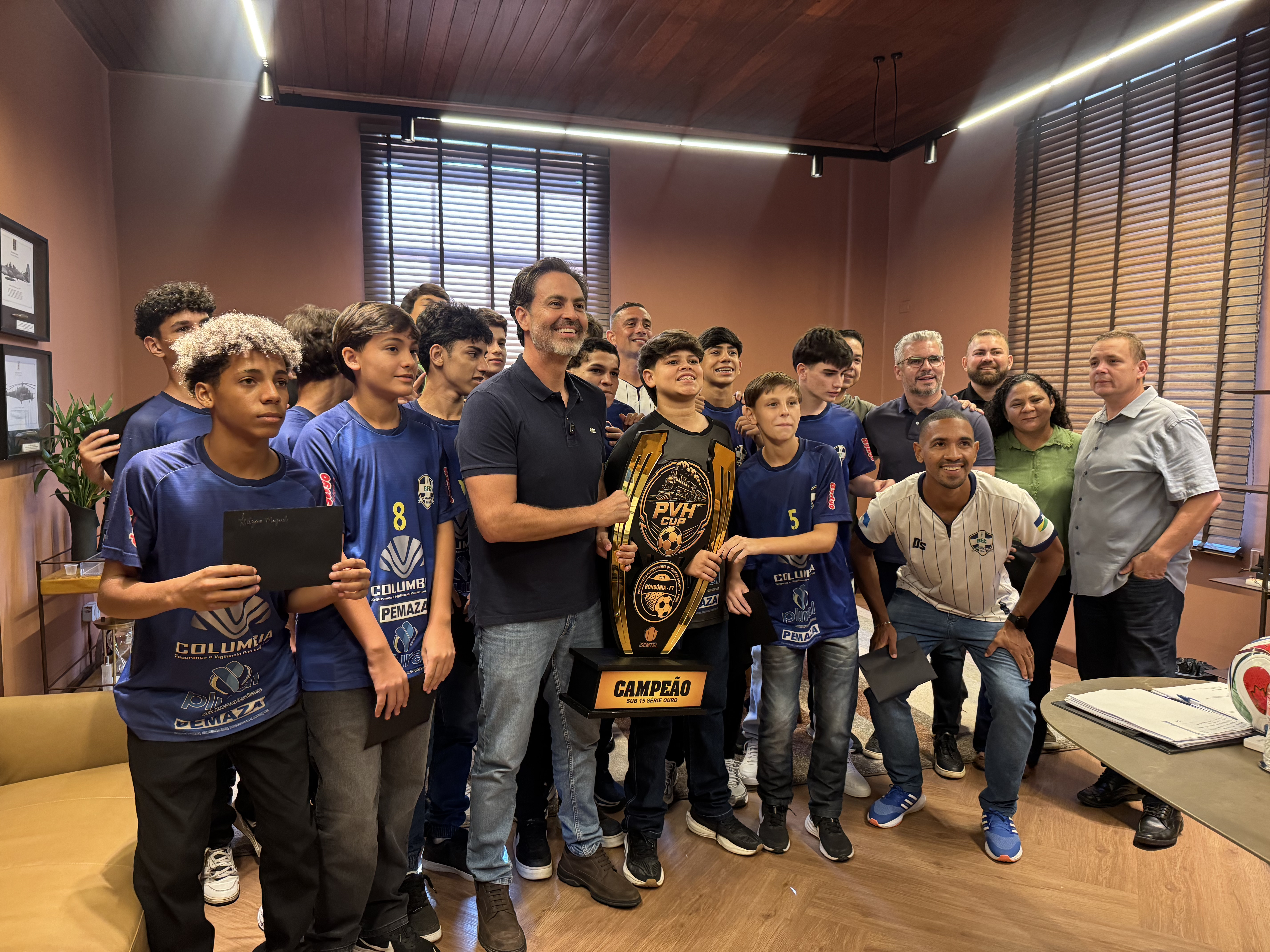 Léo Moraes destacou o esporte como oportunidade para os jovens.