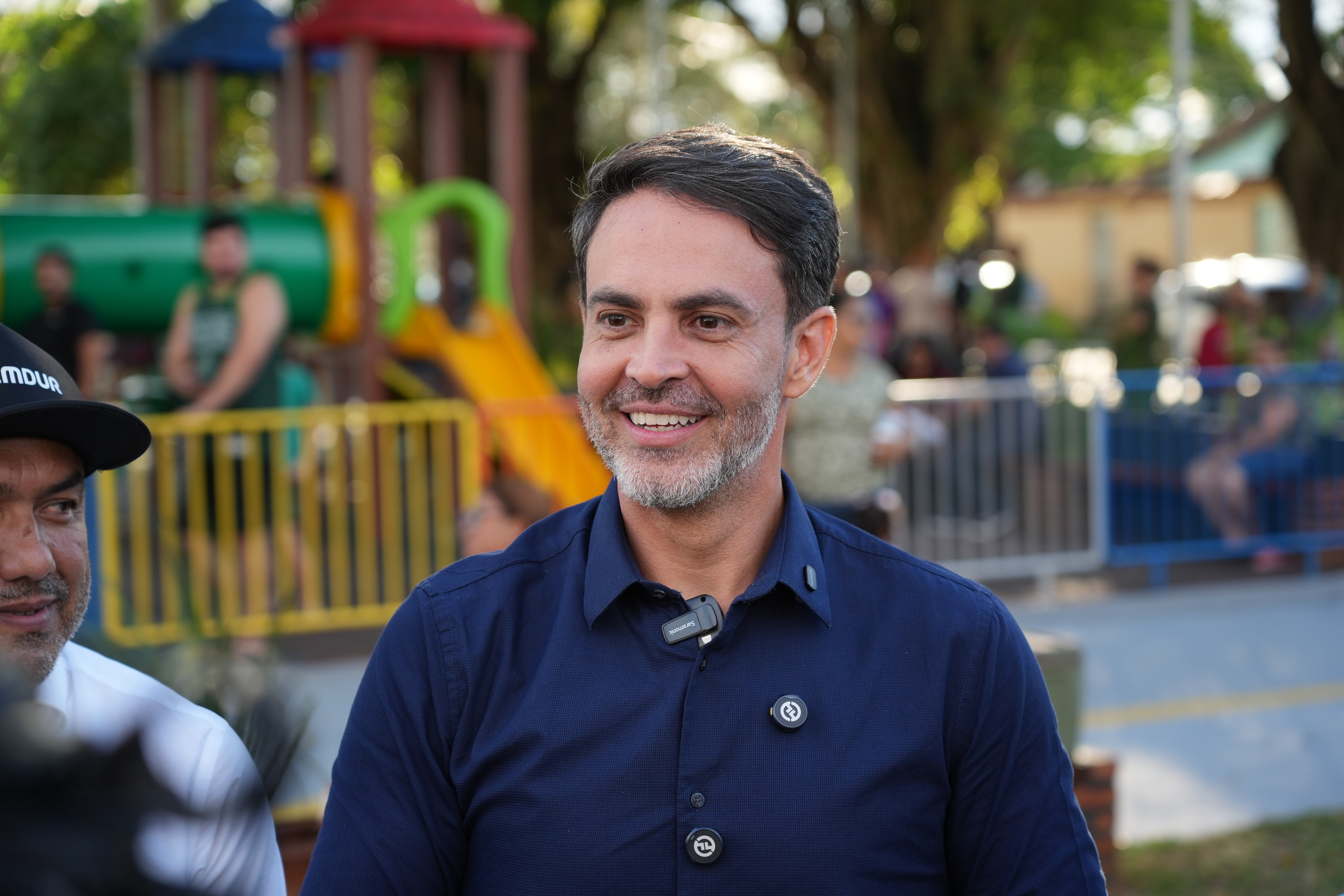 Léo Moraes convidou a população para participar da reabertura do Parque Circuito e celebrar o momento com as famílias