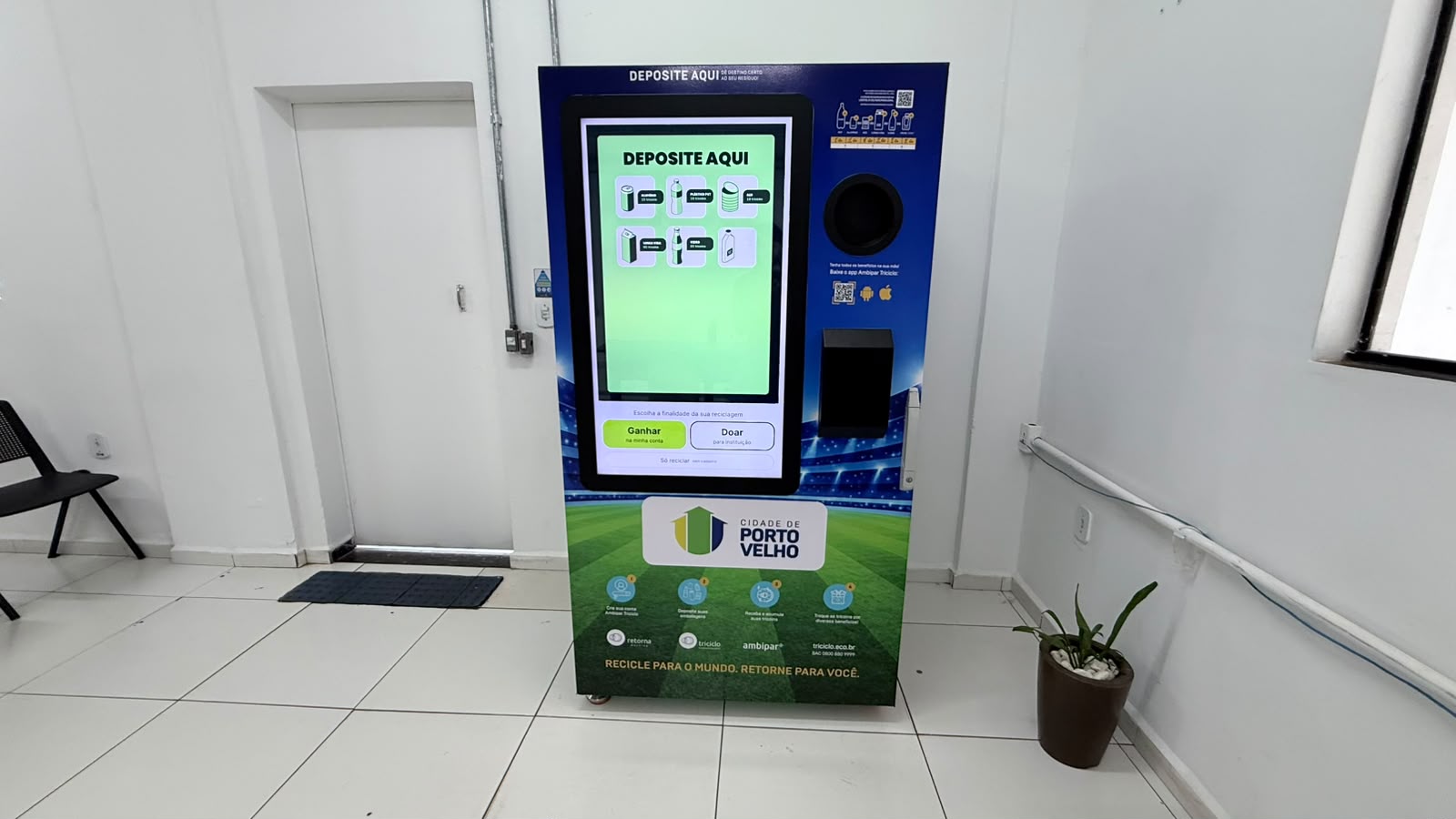 As máquinas estão instaladas em 4 pontos da cidade