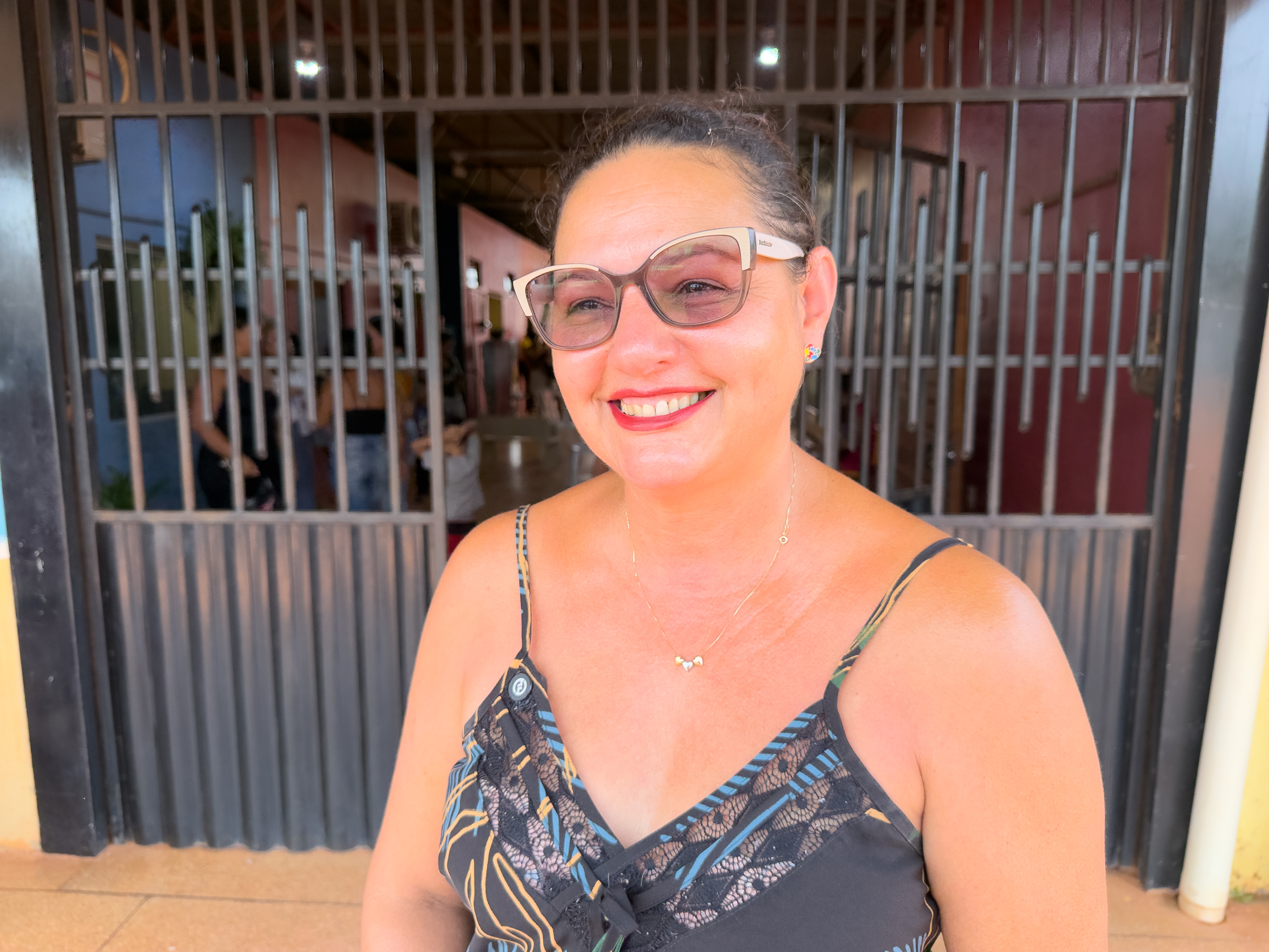 Edna Fante, destacou a importância da vaga escolar para a interação e o desenvolvimento do neto