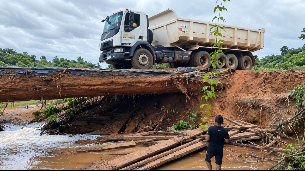 Recuperação de pontes garante melhores condições de acesso às comunidades rurais