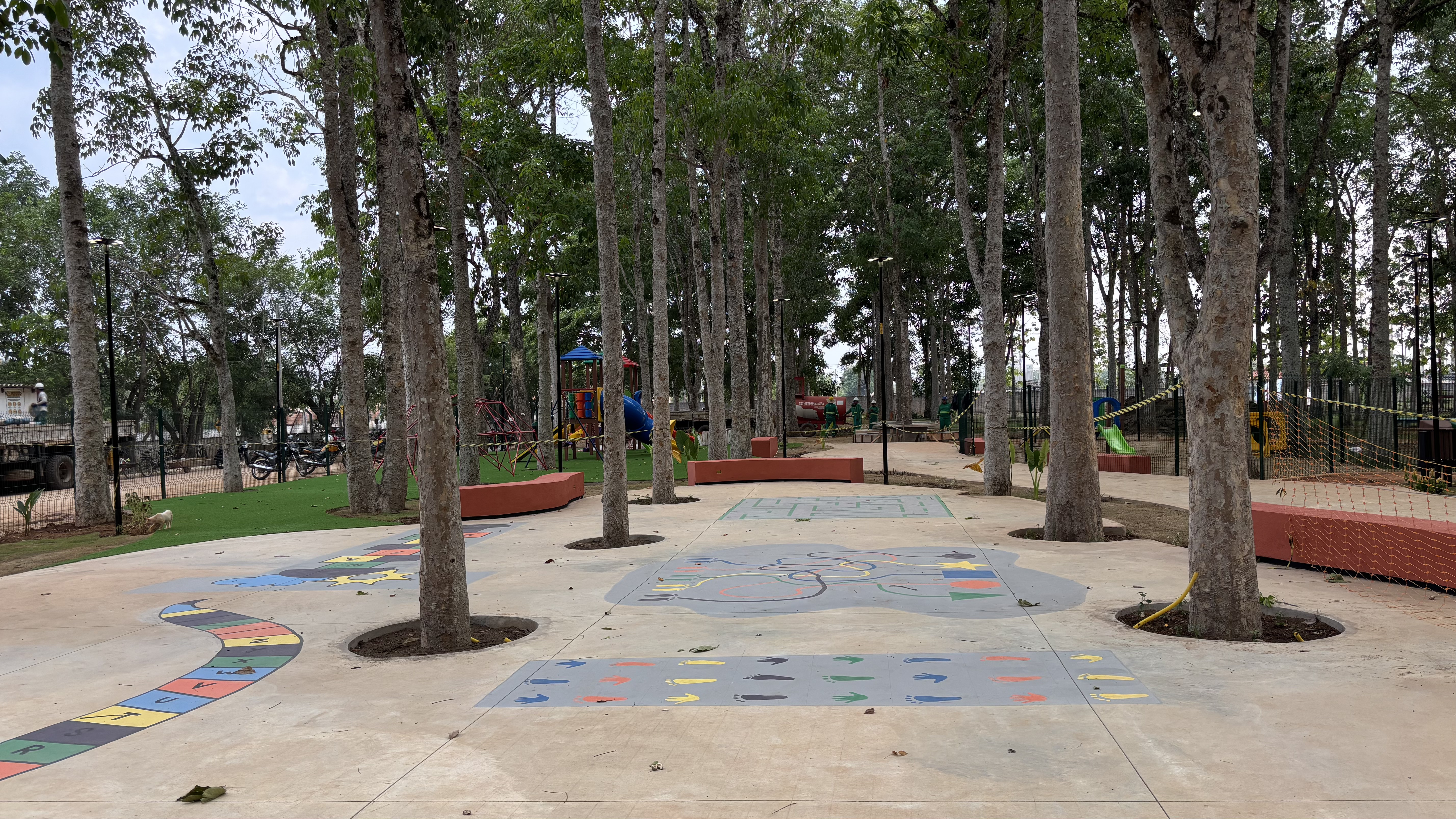 Parque foi revitalizado para melhorar as opções de lazer e convivência da população
