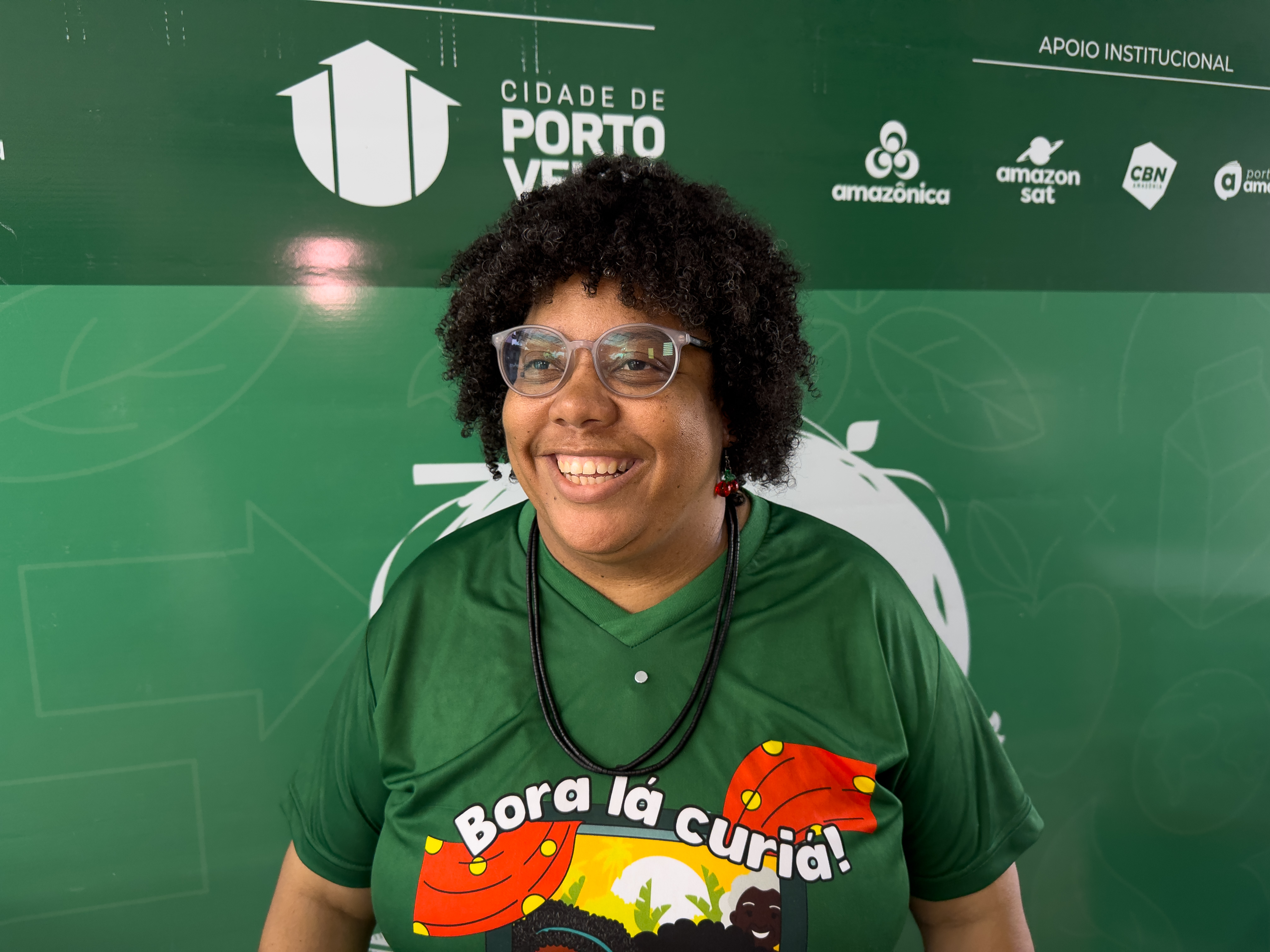 Célia Marques afirmou que o projeto incentivou os alunos a reaproveitar materiais recicláveis