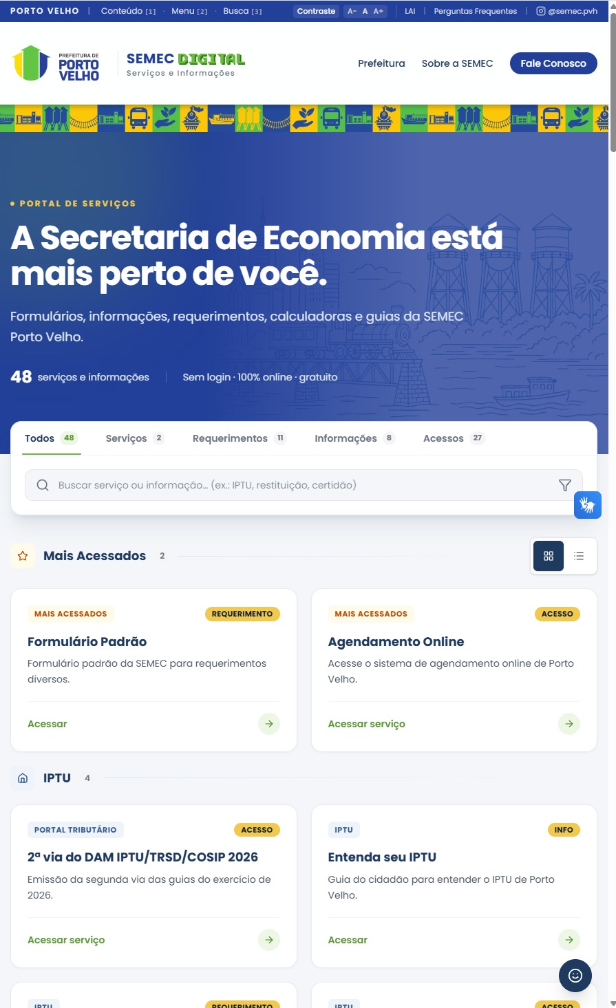 Equipes de inovação e tecnologia da Semec desenvolvem e monitoram o sistema