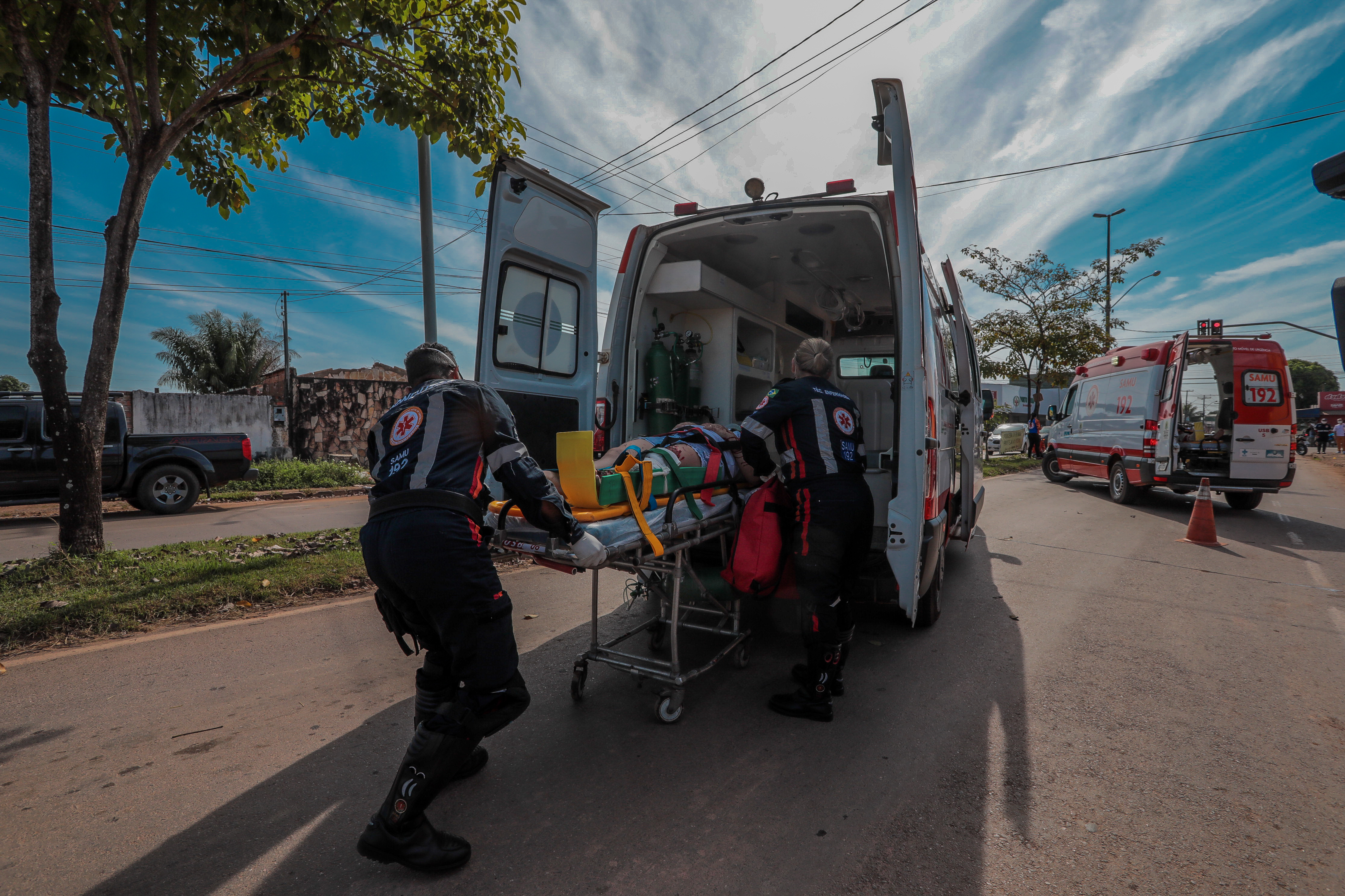 Alerta no trânsito: motocicletas estiveram envolvidas em 82,72% dos acidentes atendidos pelo Samu em Porto Velho no mês de setembro