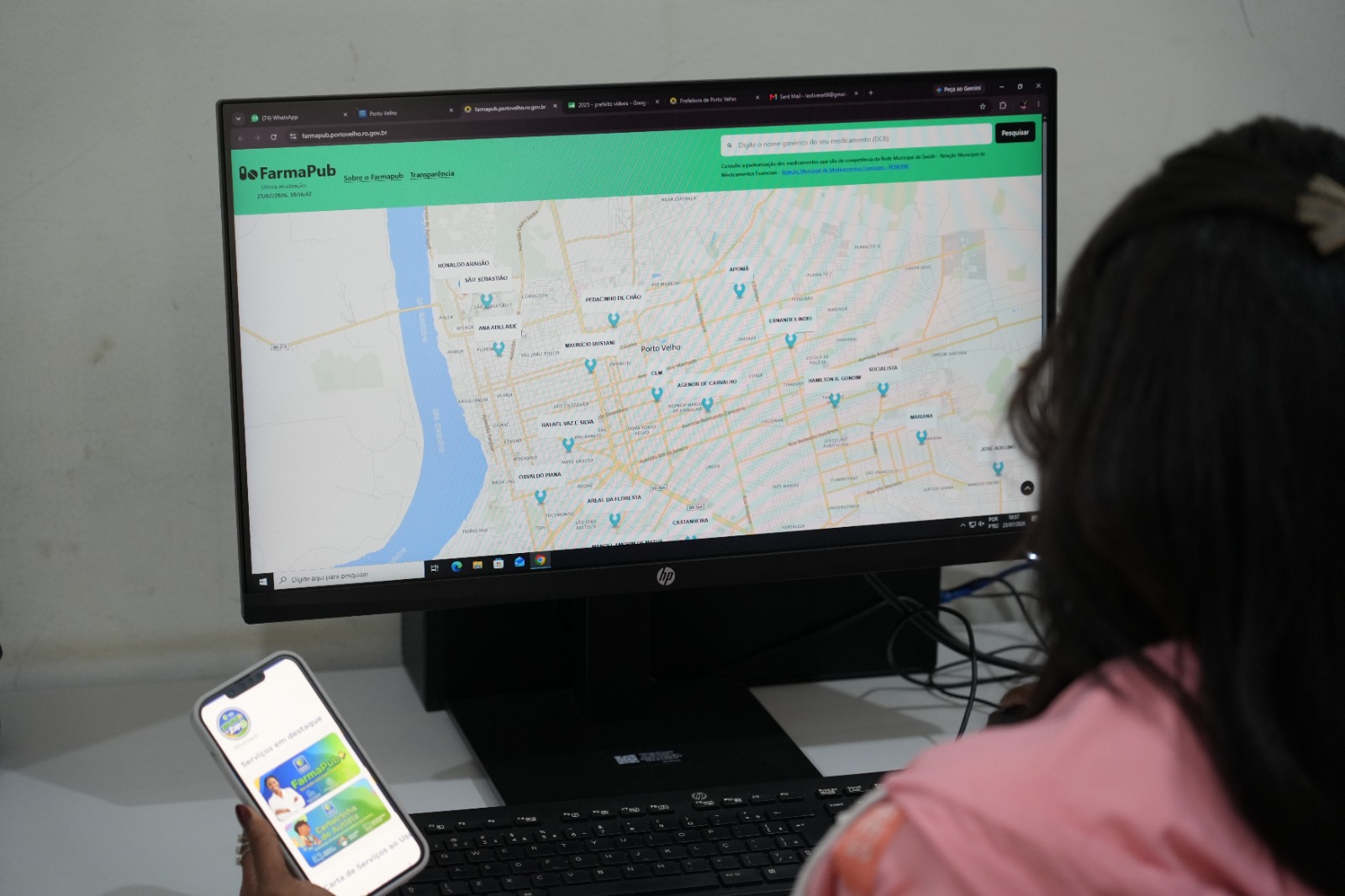 Farmapub permite consultar estoques e localizar medicamentos disponíveis nas unidades de saúde