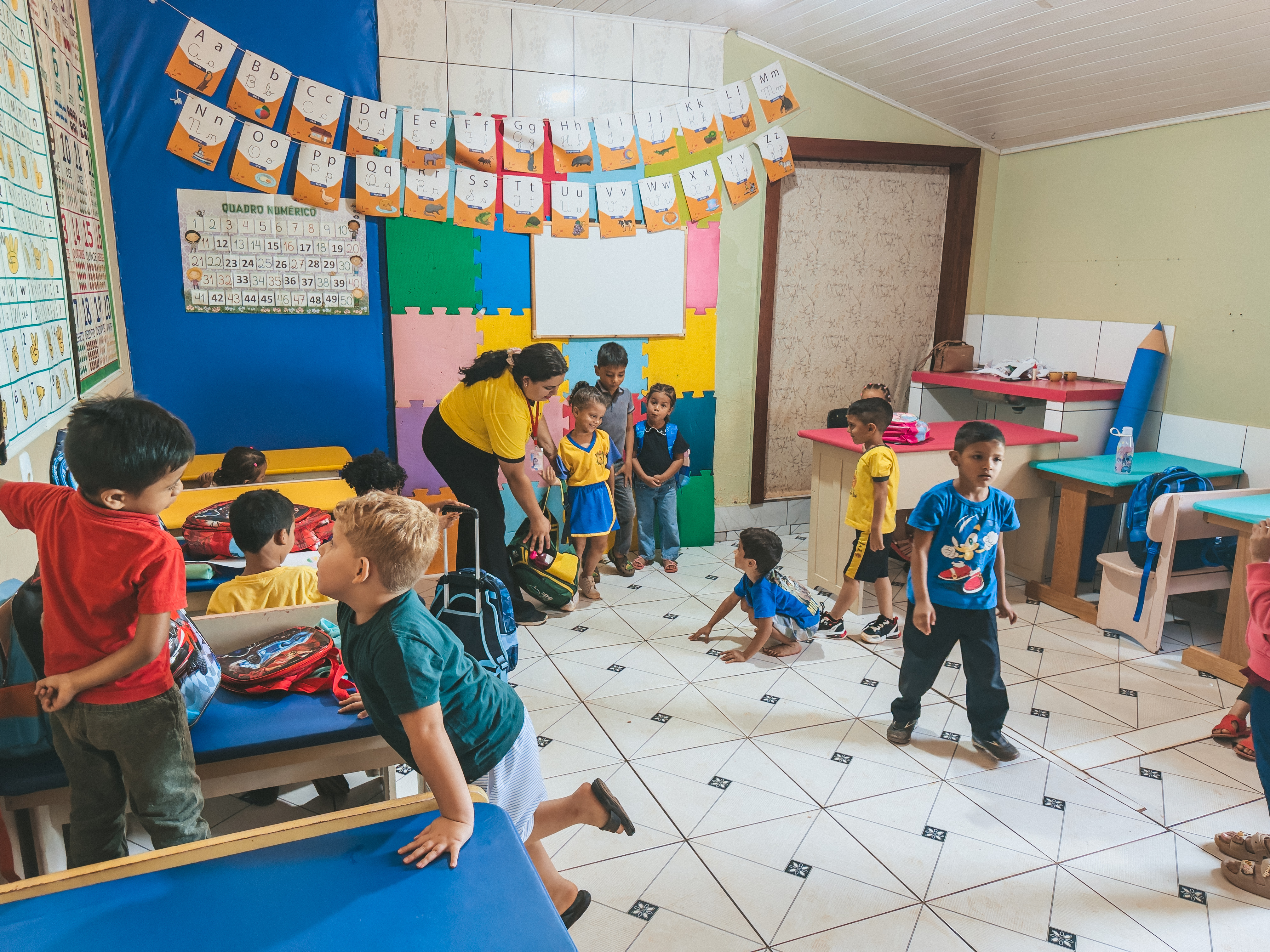 A Escola Arca de Noé, em Vista Alegre do Abunã, já preencheu 70 das 120 vagas disponíveis