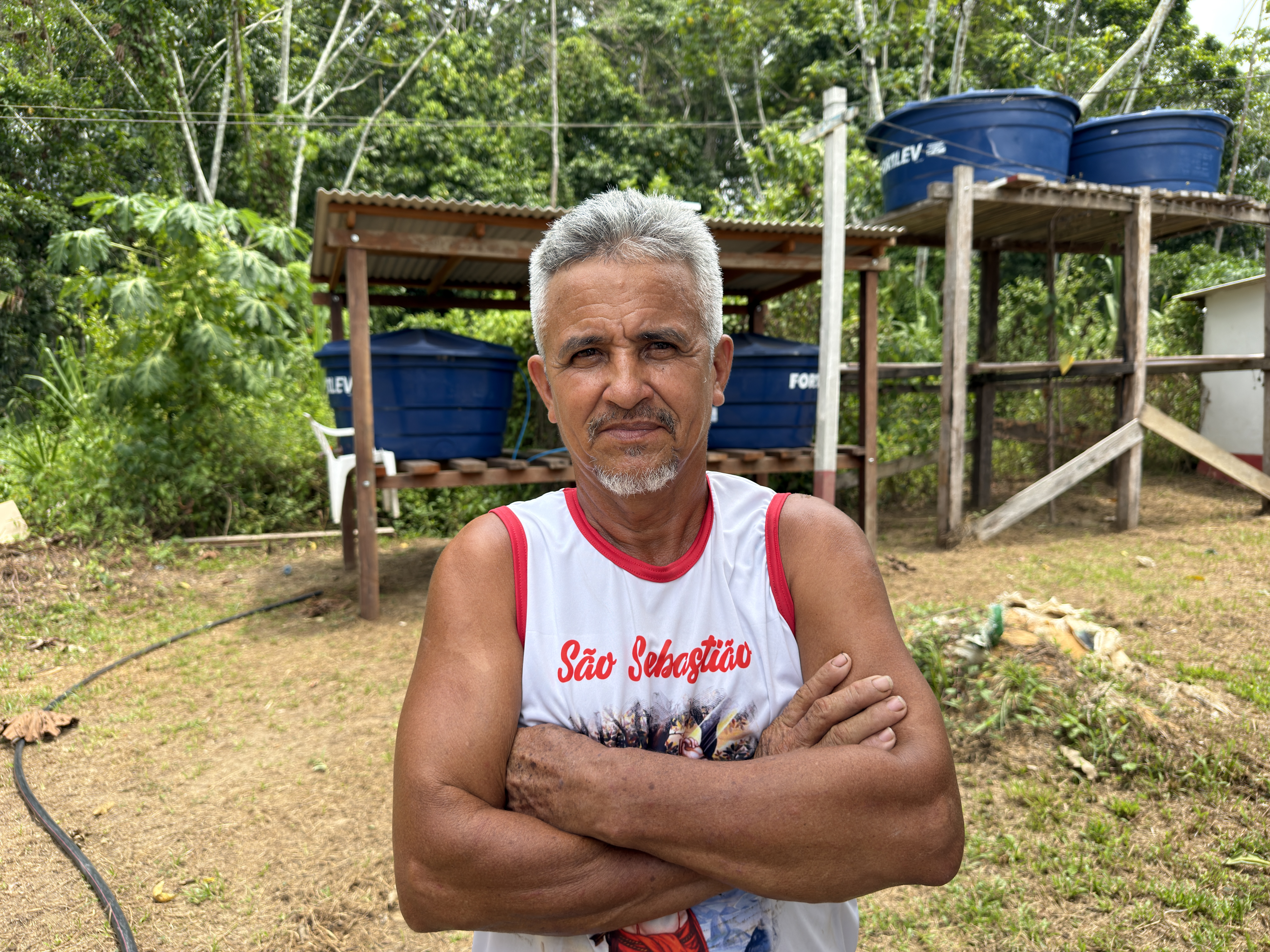 Najazeno Castro diz que antes da tecnologia chegar às comunidades, os próprios moradores realizavam o tratamento da água