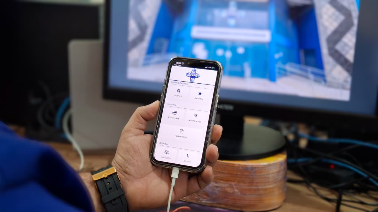 ATENÇÃO SERVIDOR - Baixe o aplicativo do Ipam e agende consultas sem sair de casa