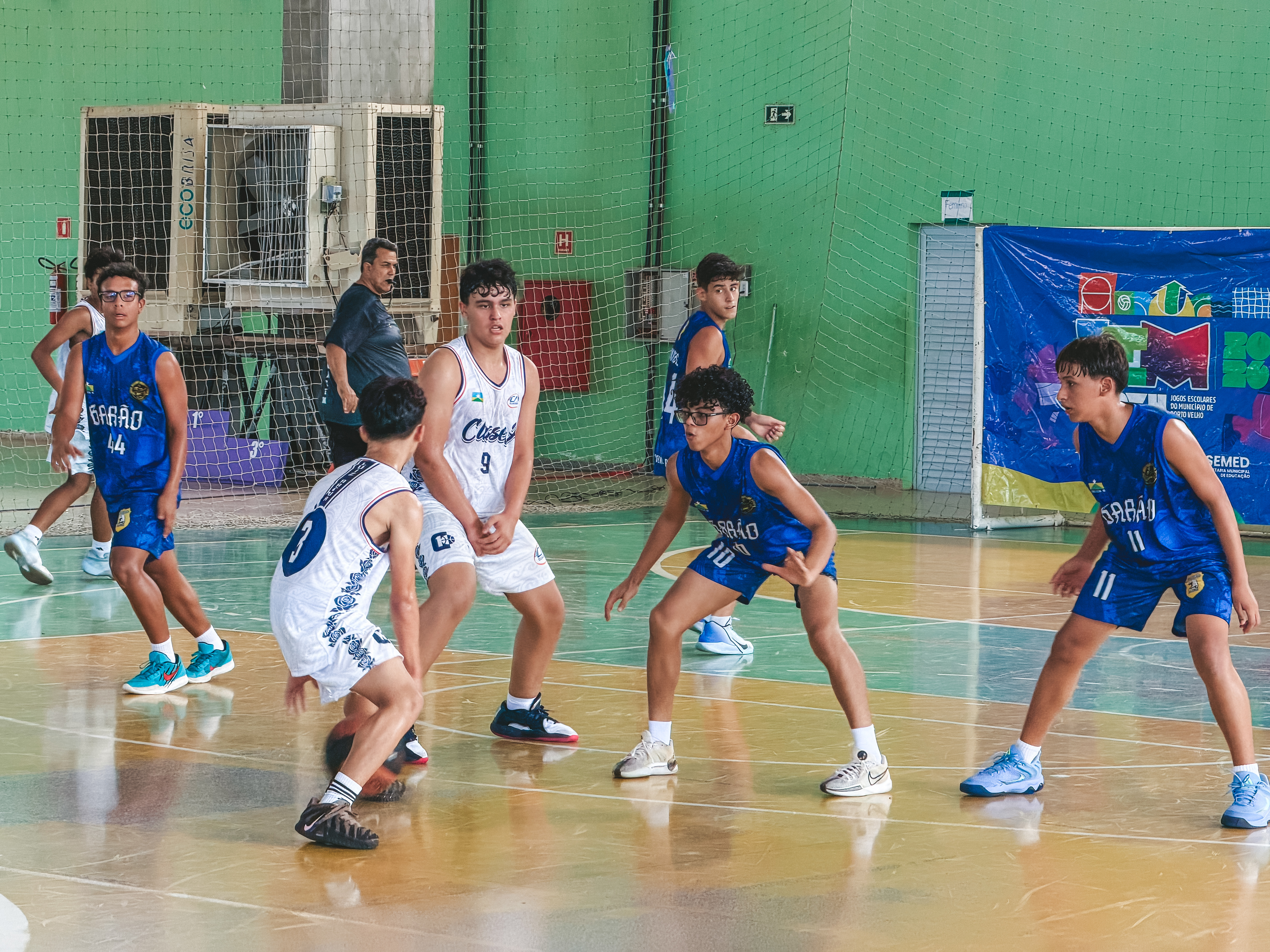 ESPORTE - Basquete infantil decide campeão dos Jogos Escolares Municipais em partida emocionante