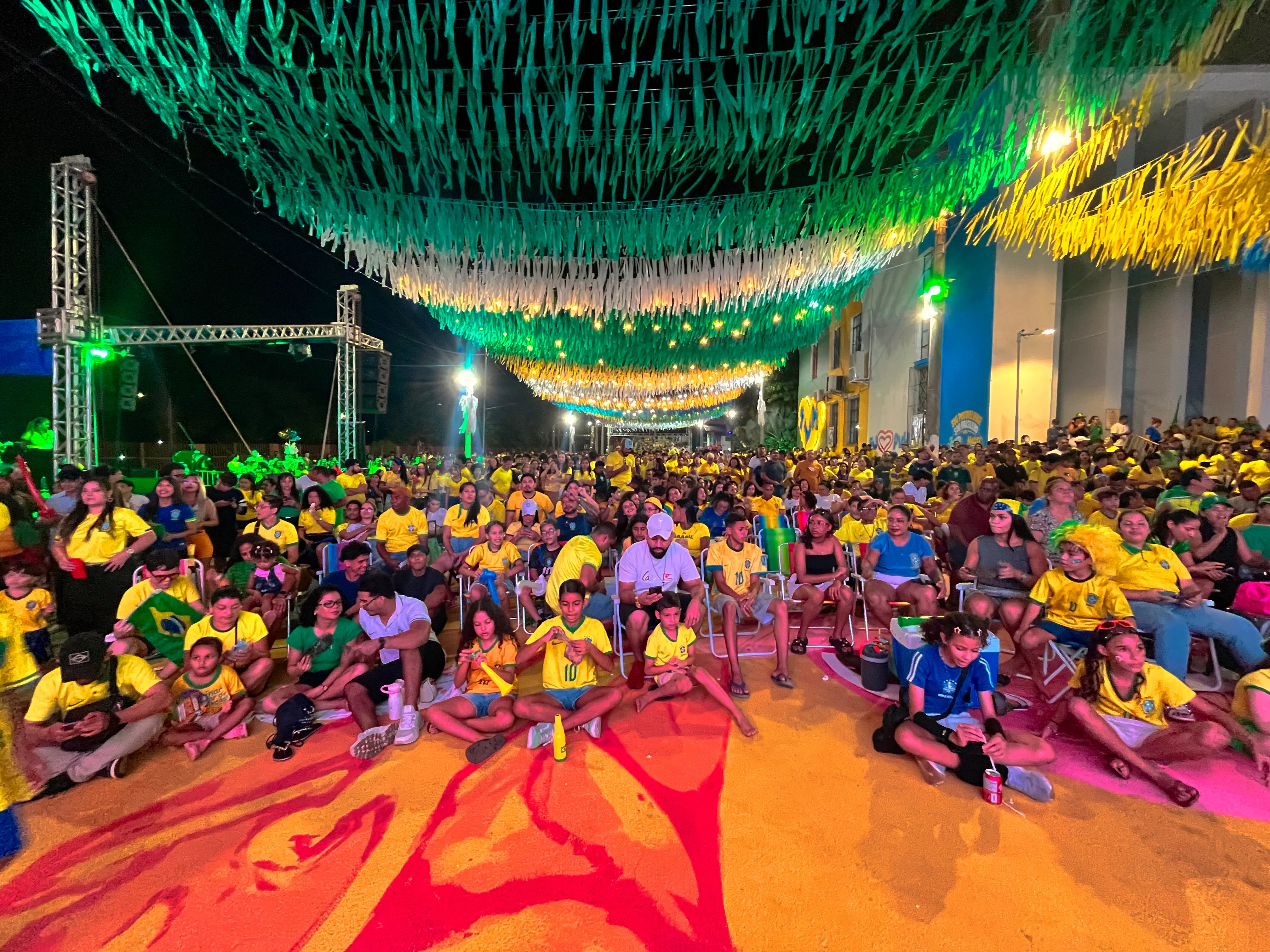 É HOJE! - Venha para a Rua do Hexa assistir ao jogo do Brasil na Copa do Mundo
