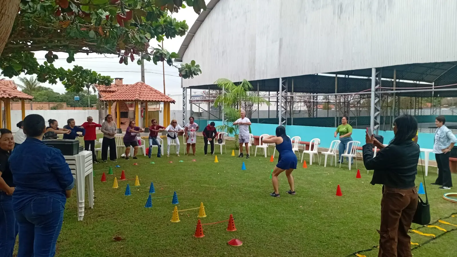 JUNHO VIOLETA - Cras de Jaci Paraná participou de ação voltada à qualidade de vida da pessoa idosa em Nova Mutum