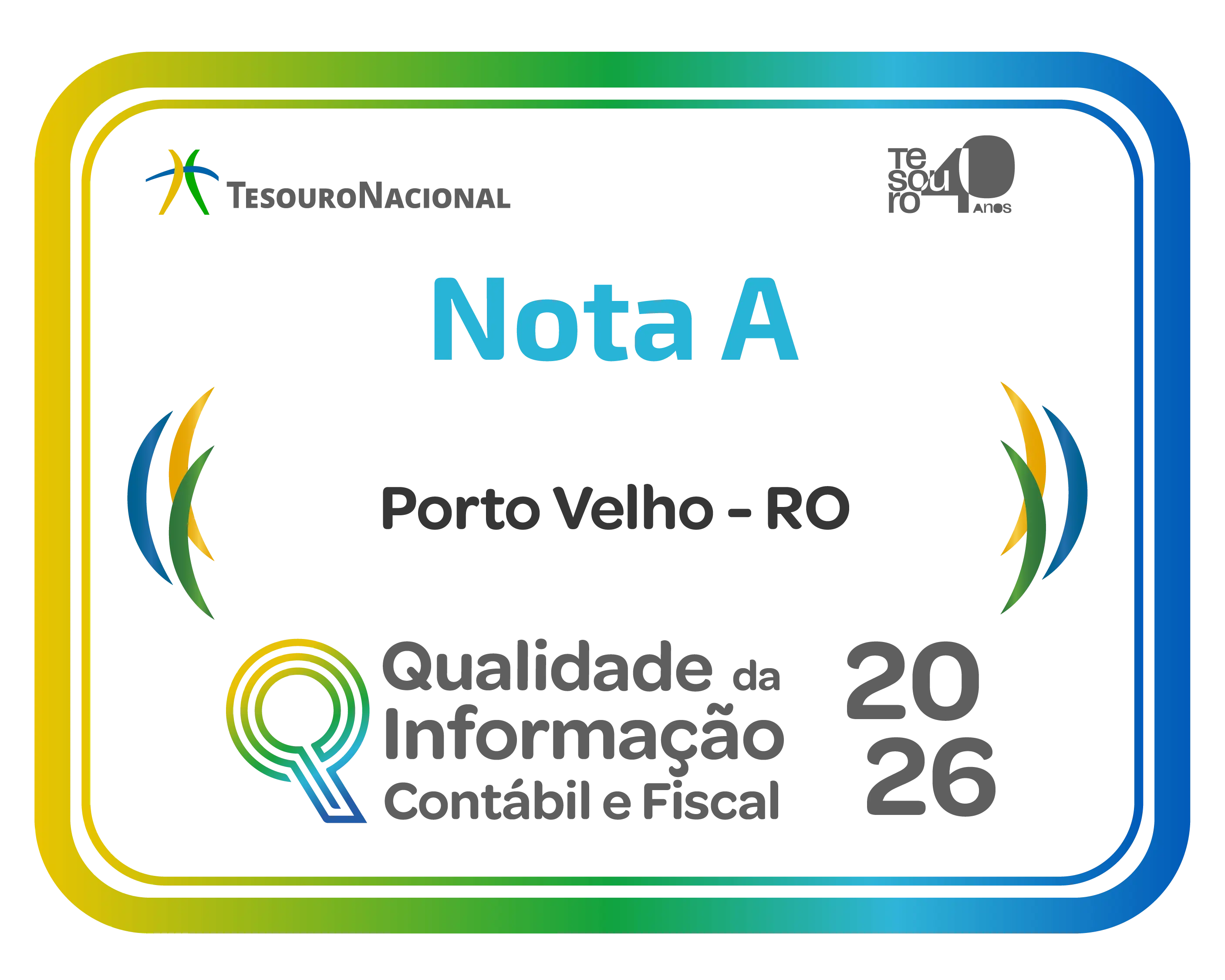 DESEMPENHO - Porto Velho avança no ranking nacional de qualidade contábil e fiscal
