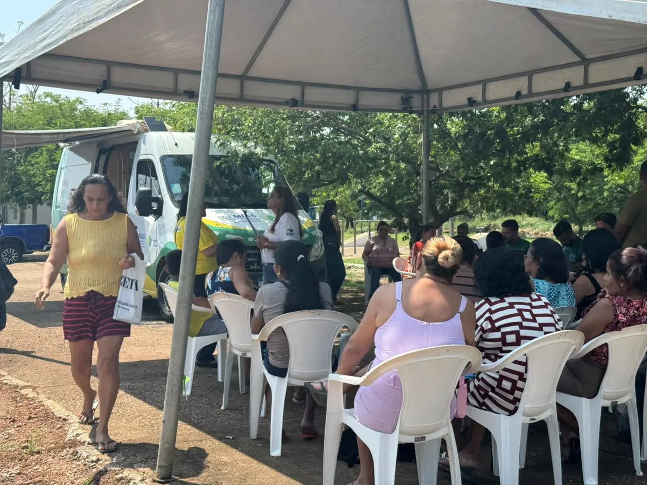 ASSISTÊNCIA - CadÚnico no Seu Bairro realizou 161  atendimentos no Residencial Cristal da Calama