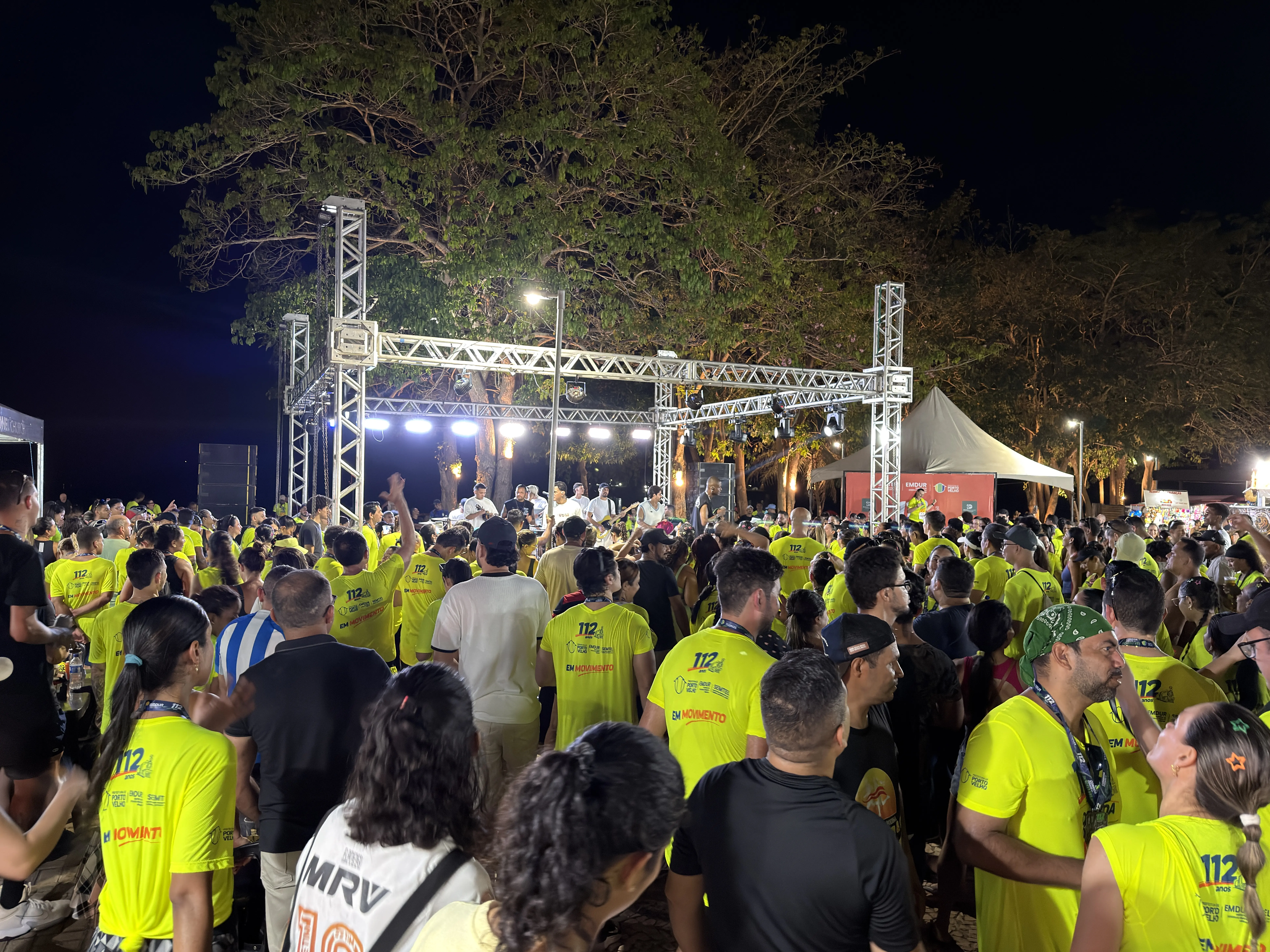 Show do Samba Mais encerra Corrida Cidade de Porto Velho na beira do Madeira