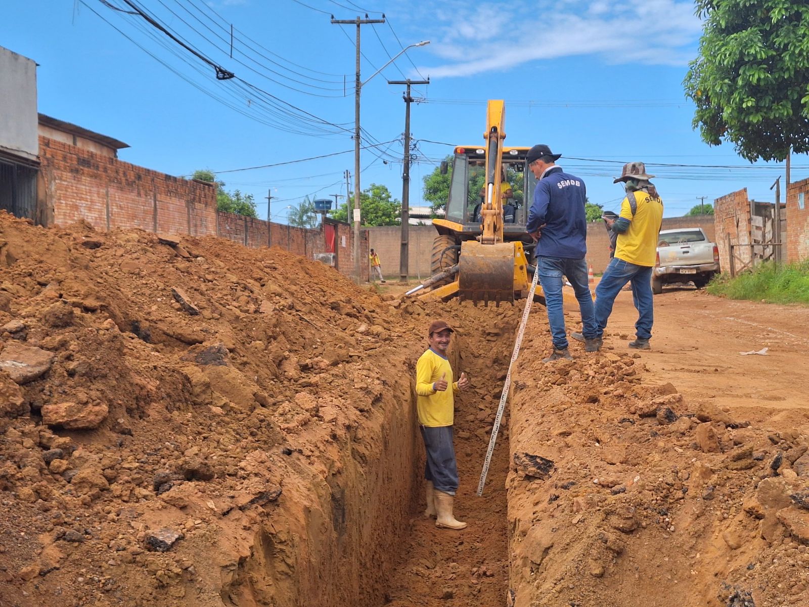 Ação tem como objetivo reforçar o sistema de drenagem da região 