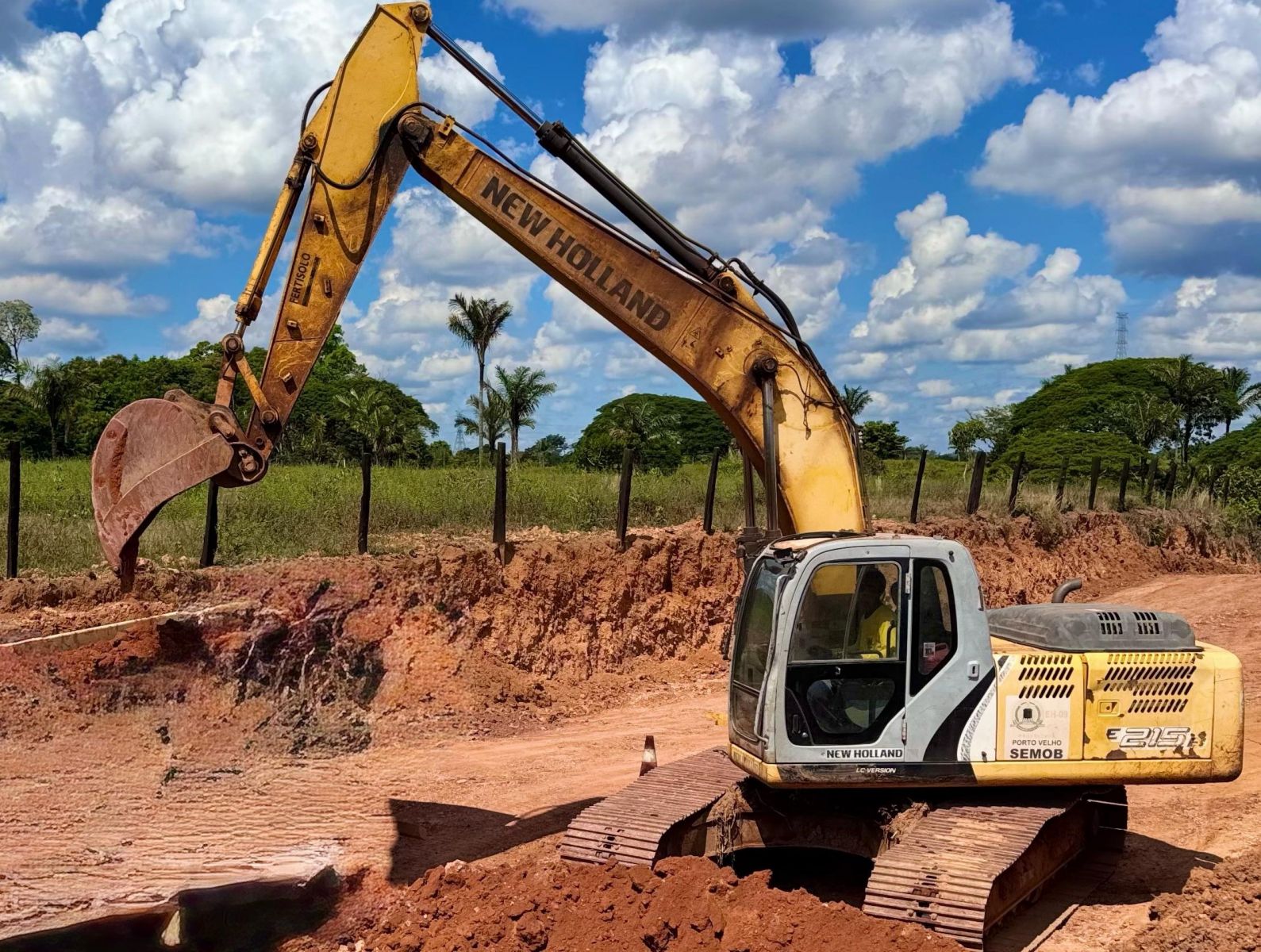 Intervenção contempla um trecho de aproximadamente 500 metros