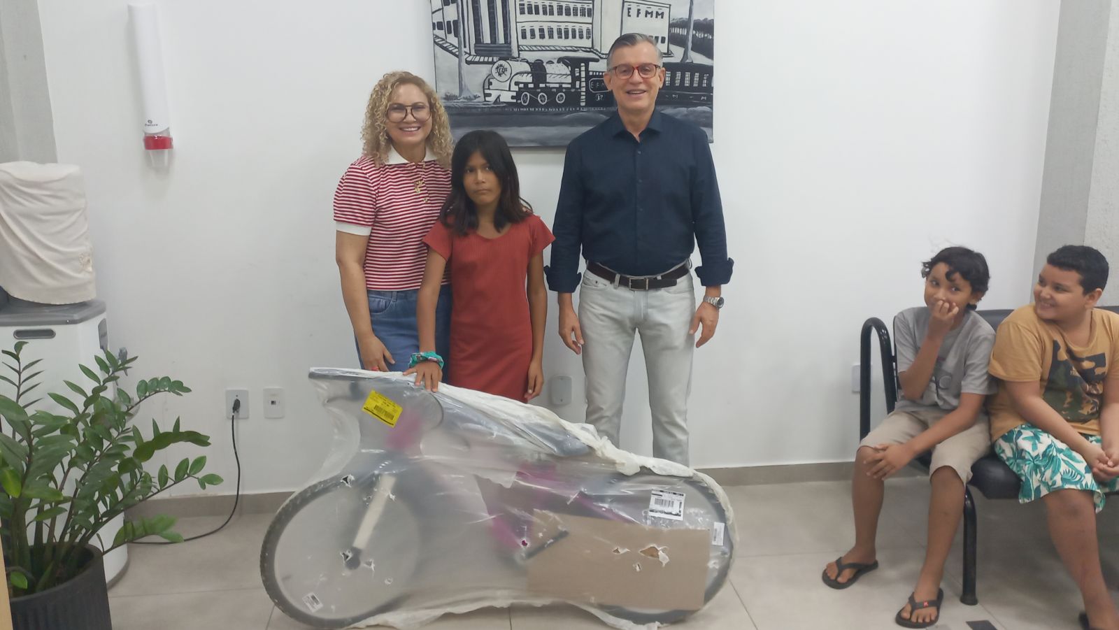 Equipes se mobilizaram em uma verdadeira corrente do bem