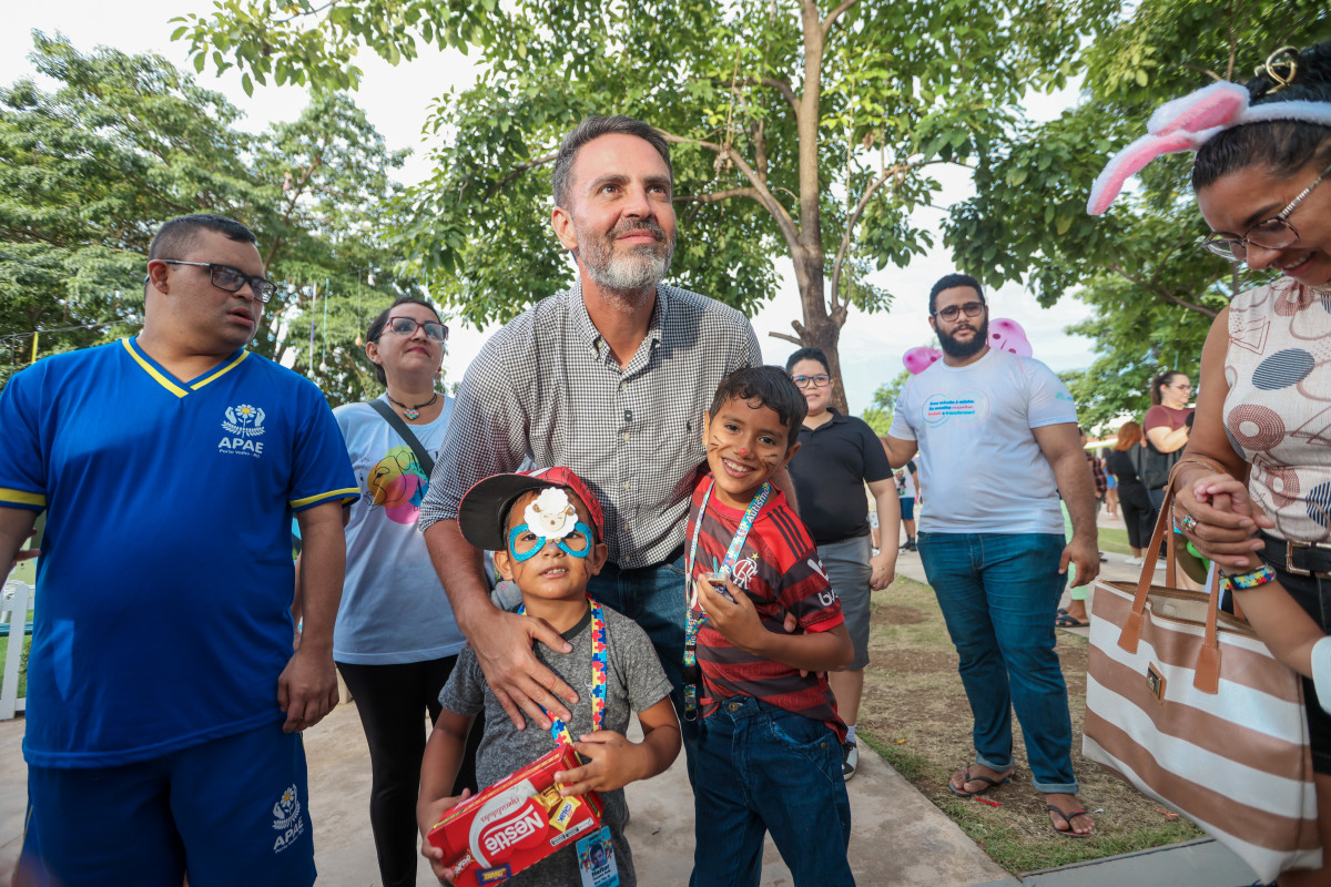 Parque promoveu inclusão e acolhimento para crianças neurodivergentes