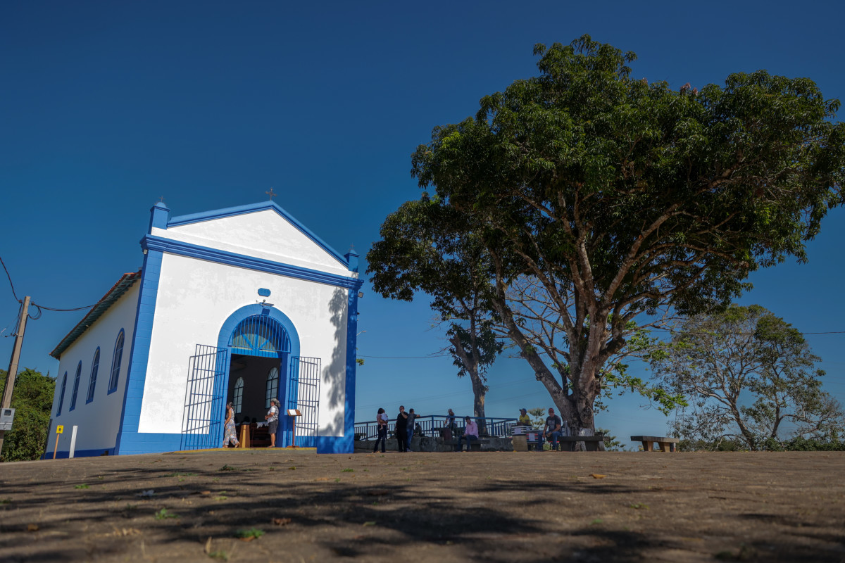 Capela de Santo Antônio está localizada a cerca de oito quilômetros do centro de Porto Velho
