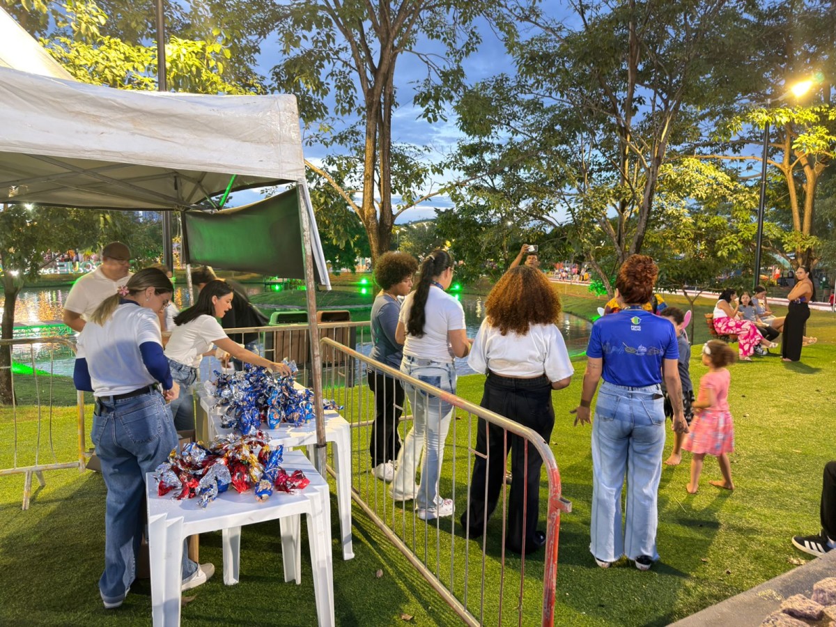 1.800 ovos de Páscoa foram entregues na atividade de caça aos ovos