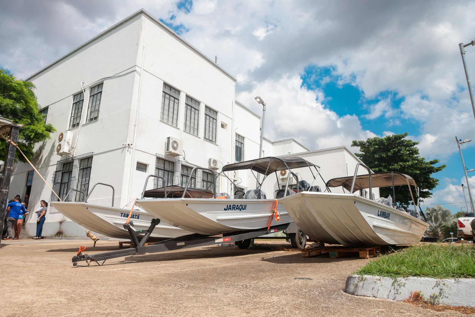 Outras seis voadeiras serão entregues entre o final de junho e o início de julho