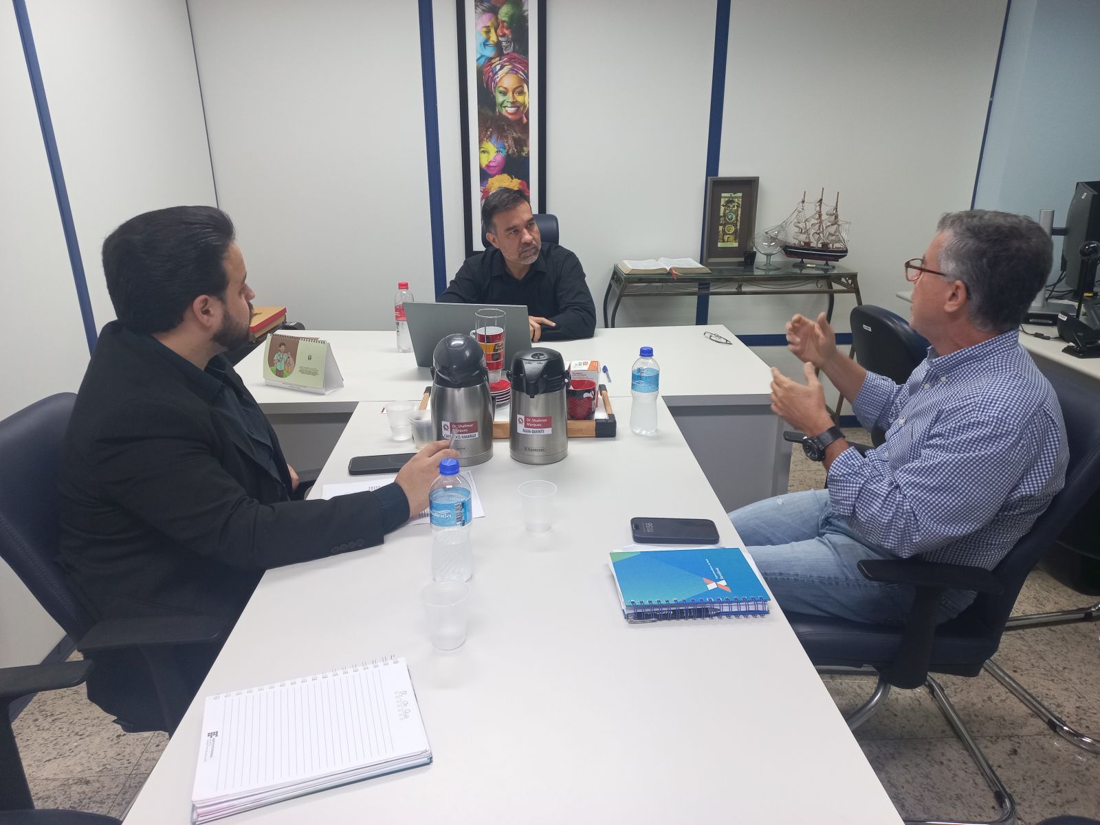 Reunião consolidou o compromisso mútuo entre as instituições em buscar alternativas para o desenvolvimento urbano sustentável