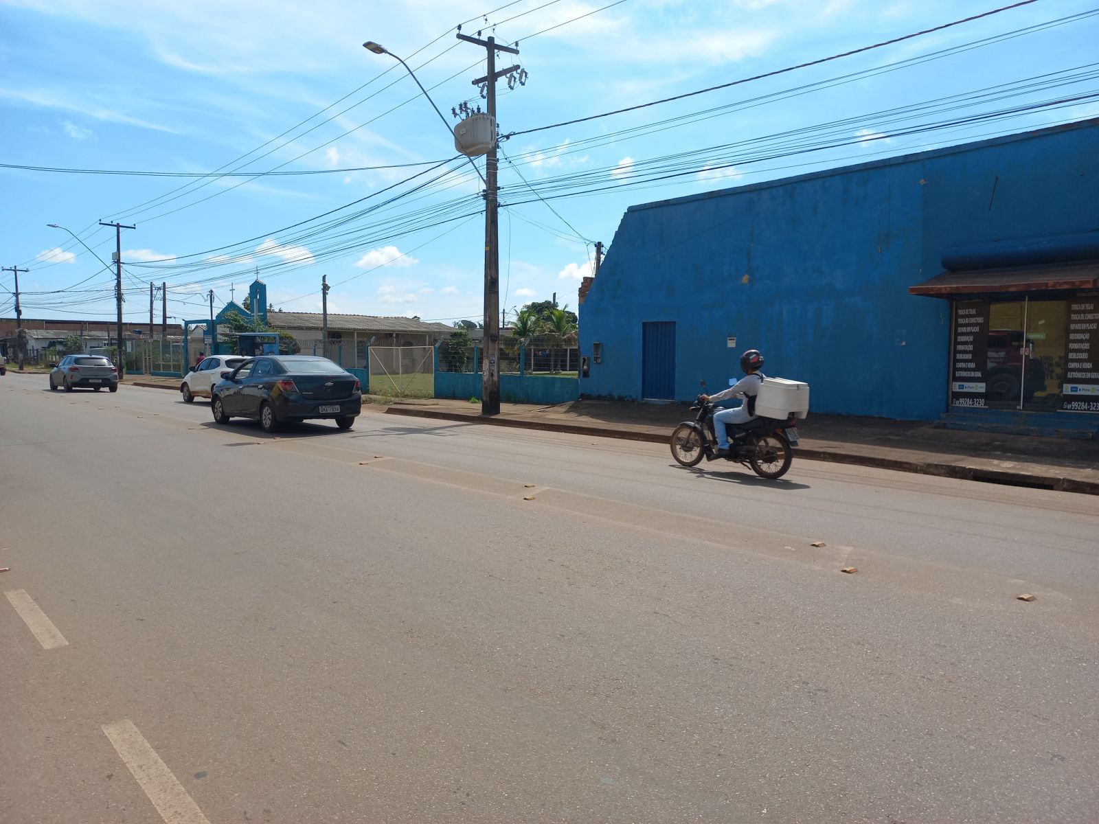 Comunidade Santa Rita de Cássia, situada na avenida Mamoré, nº 4584