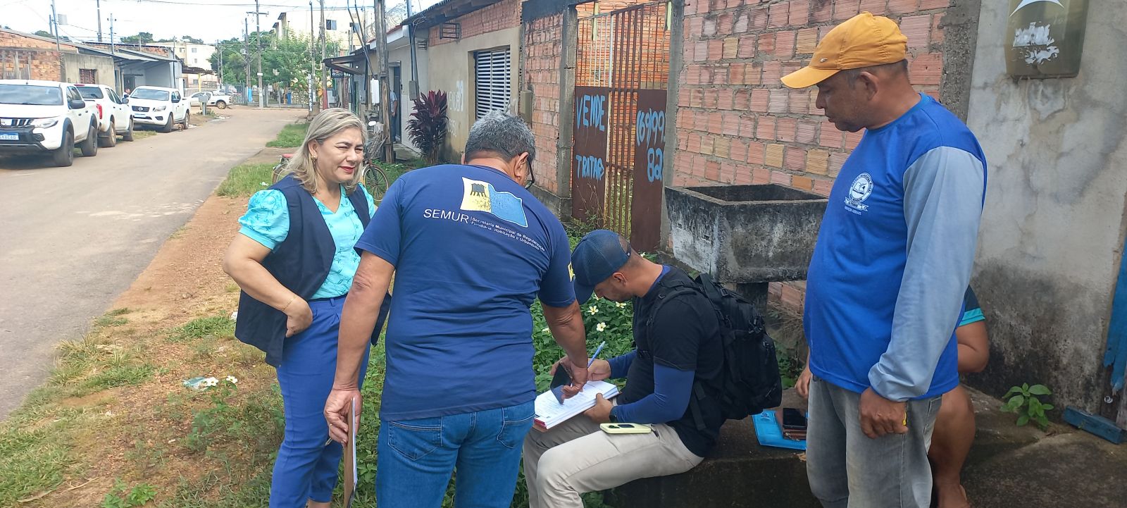 Técnicos da Semur já estão em campo cadastrando e vistoriando os imóveis