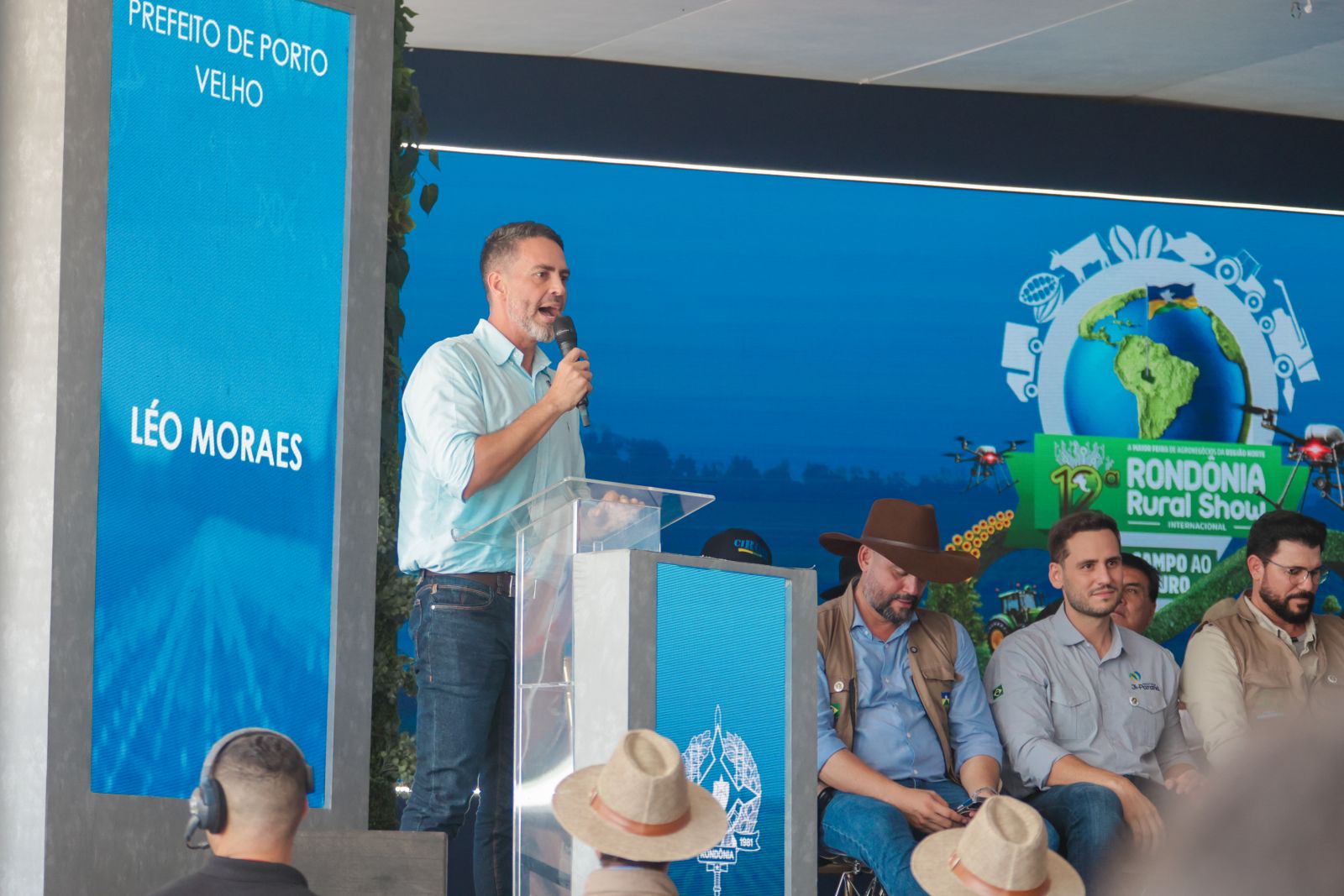 Léo Moraes anuncia o Programa Calcário Já durante a abertura da 12ª Rondônia Rural Show Internacional