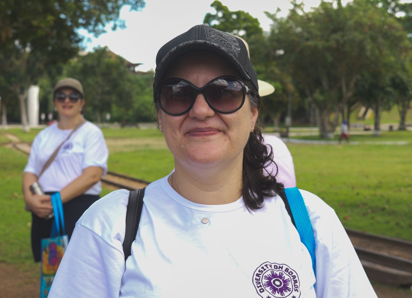 Andreia Diniz, sua visita à capital rondoniense é a realização de um sonho que ela sempre alimentou