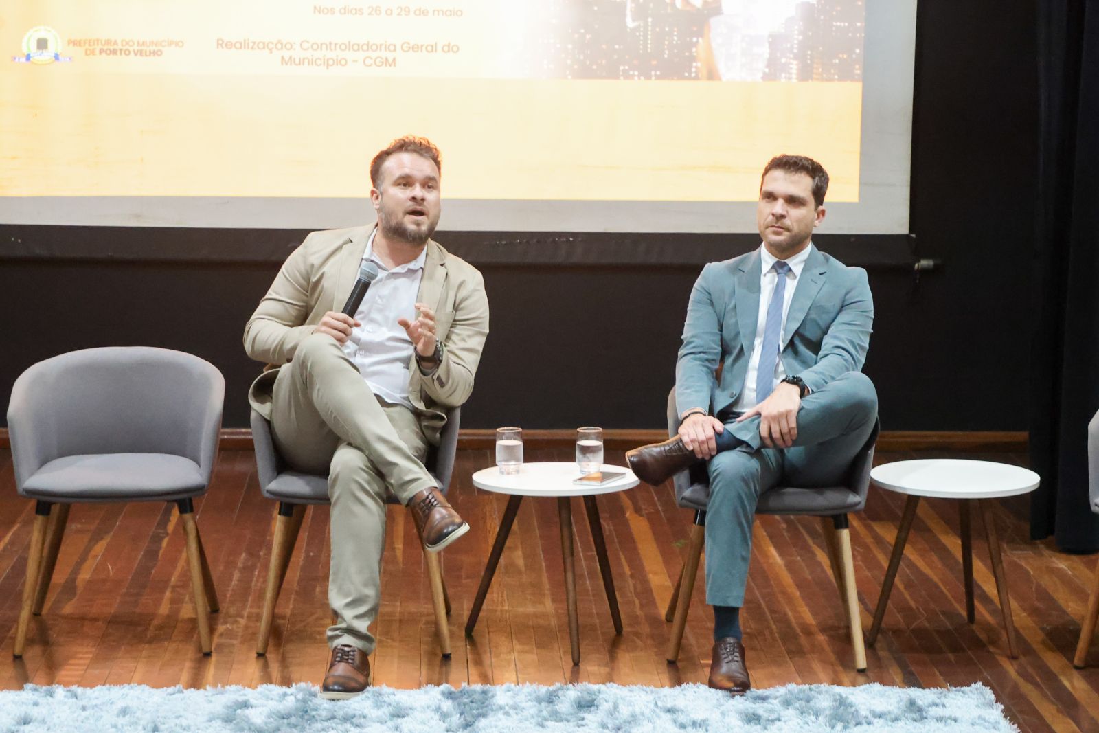 Palestra ministrada pelo Edmar Camata e o Francisco Neto