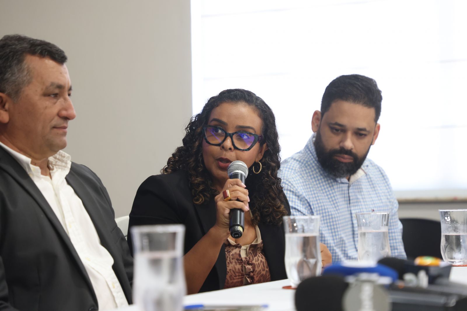 Promotora de Justiça, Alba da Silva Lima, também participou do ato de assinatura