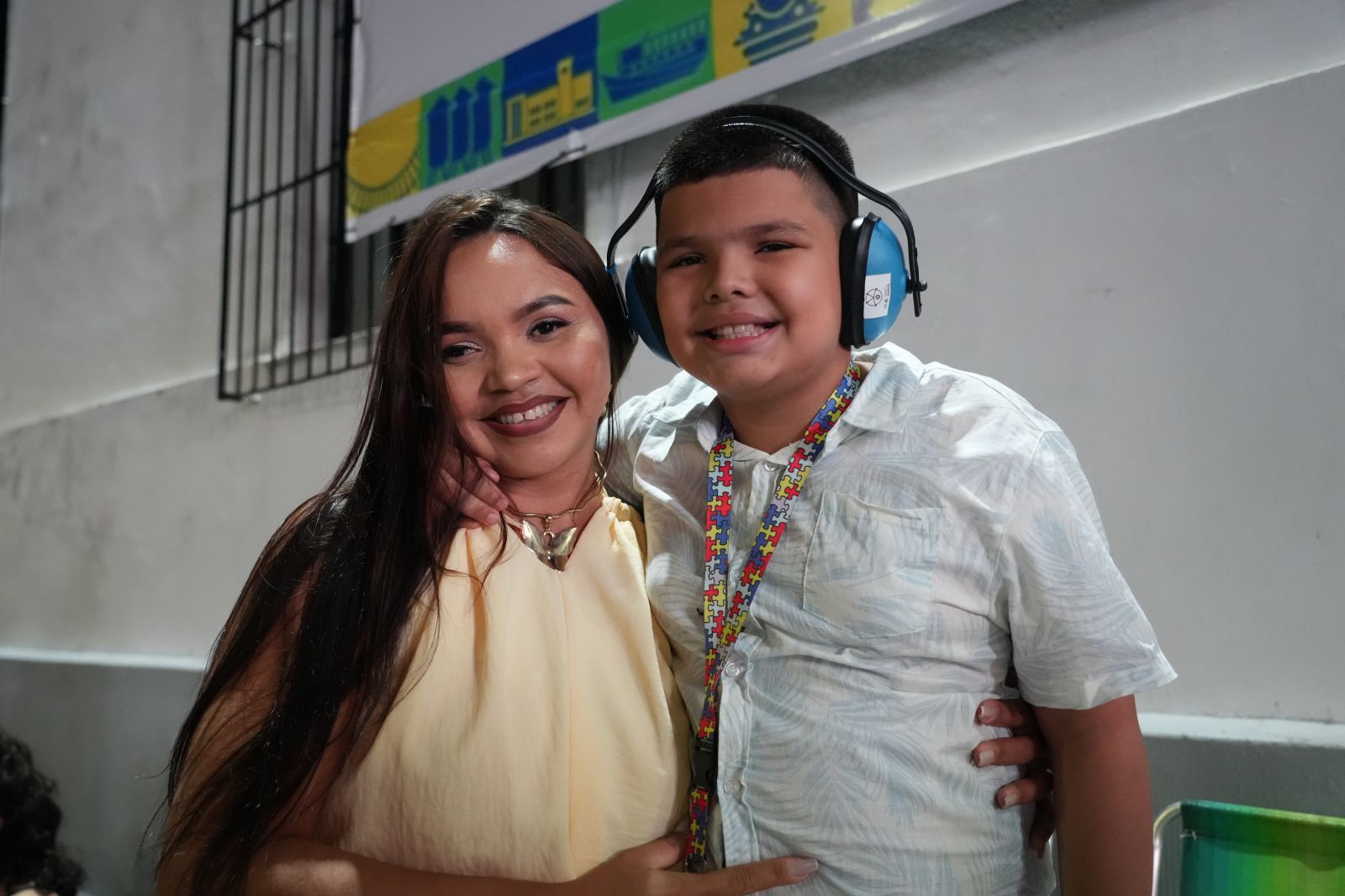 Amanda Keulem viaja de Jaci-Paraná para garantir ao filho Abner Felipe, de 9 anos, que tem TEA, um Réveillon diferente no Viradão do Béra.