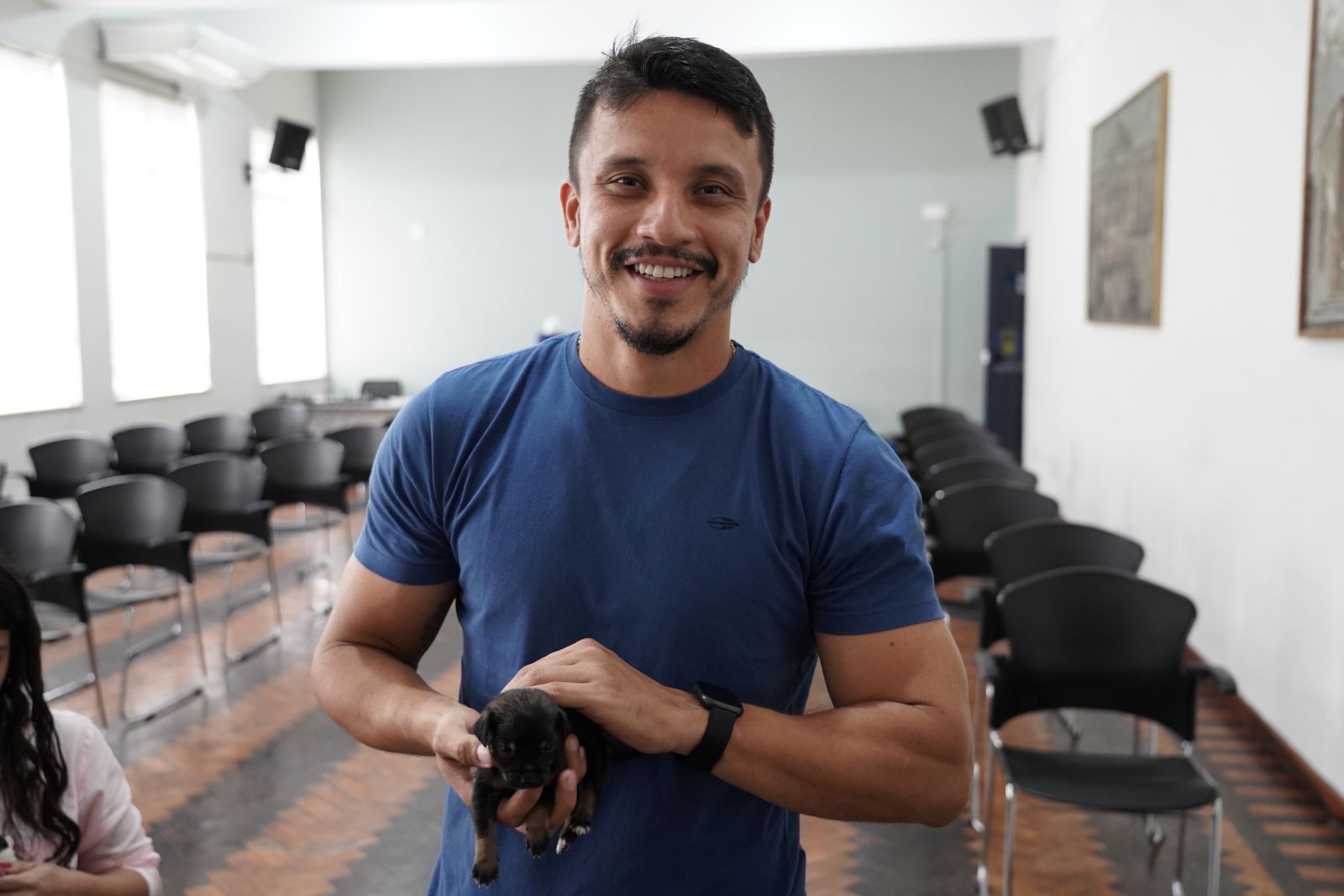 André orienta população sobre a importância de denunciar maus-tratos e abandono