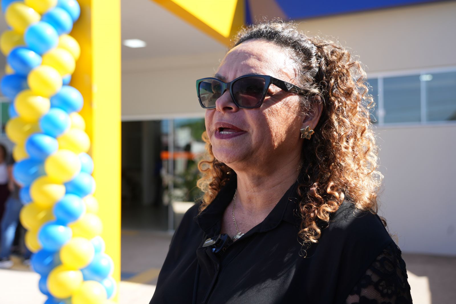 Diretora da Policlínica Rafael Vaz e Silva, Antônia Maria