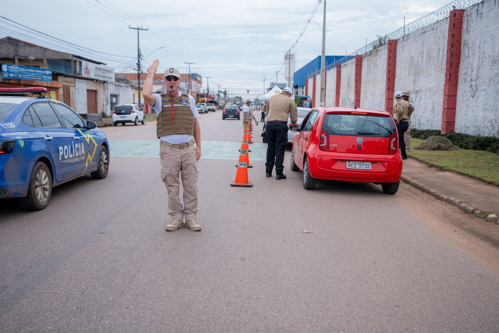 Todas as informações estão sendo repassadas através do trabalho de blitz informativa