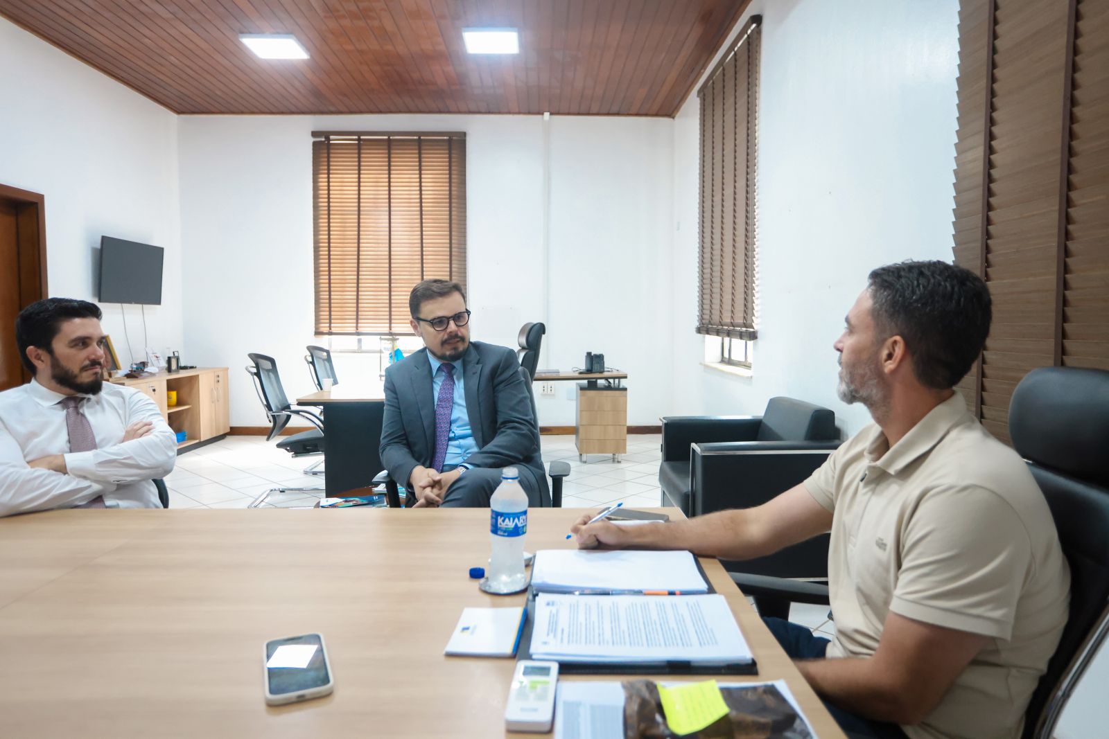 Queremos parabenizá-lo pelo trabalho feito até aqui, disse Márcio Melo