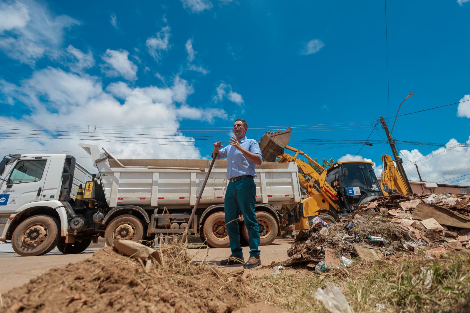 O prefeito Léo Moraes convoca cada morador a fazer sua parte para manter a cidade limpa