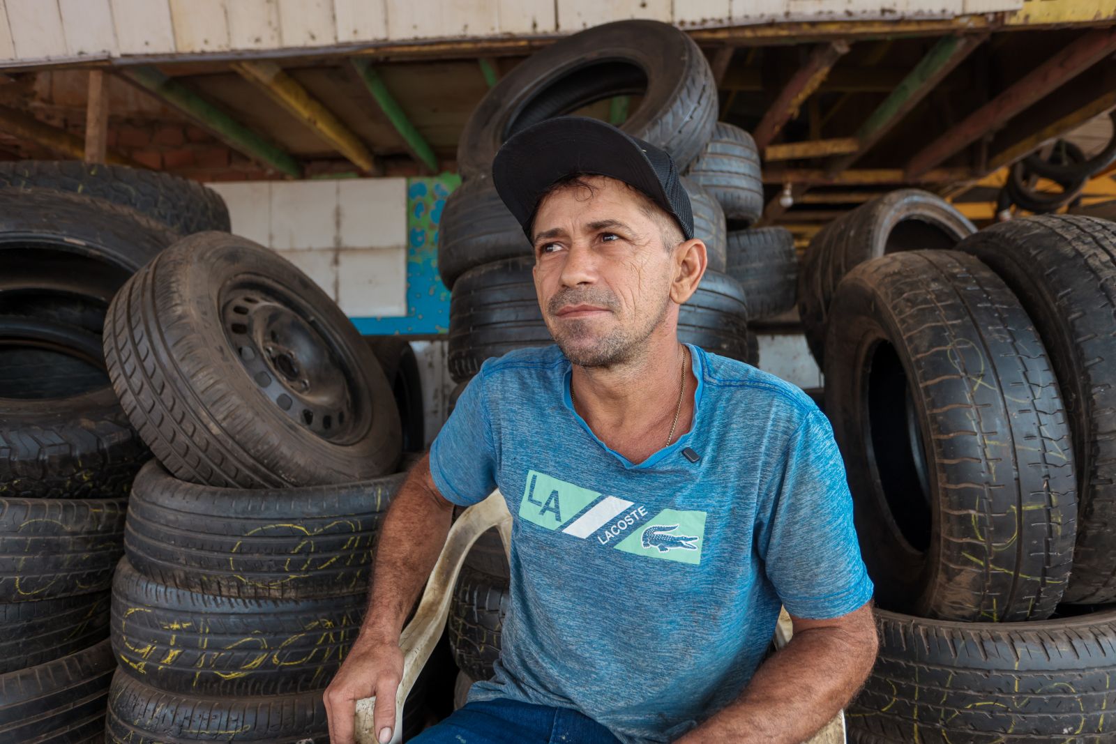 Reginaldo Bezerra acompanhou a visita e falou sobre a diferença no local