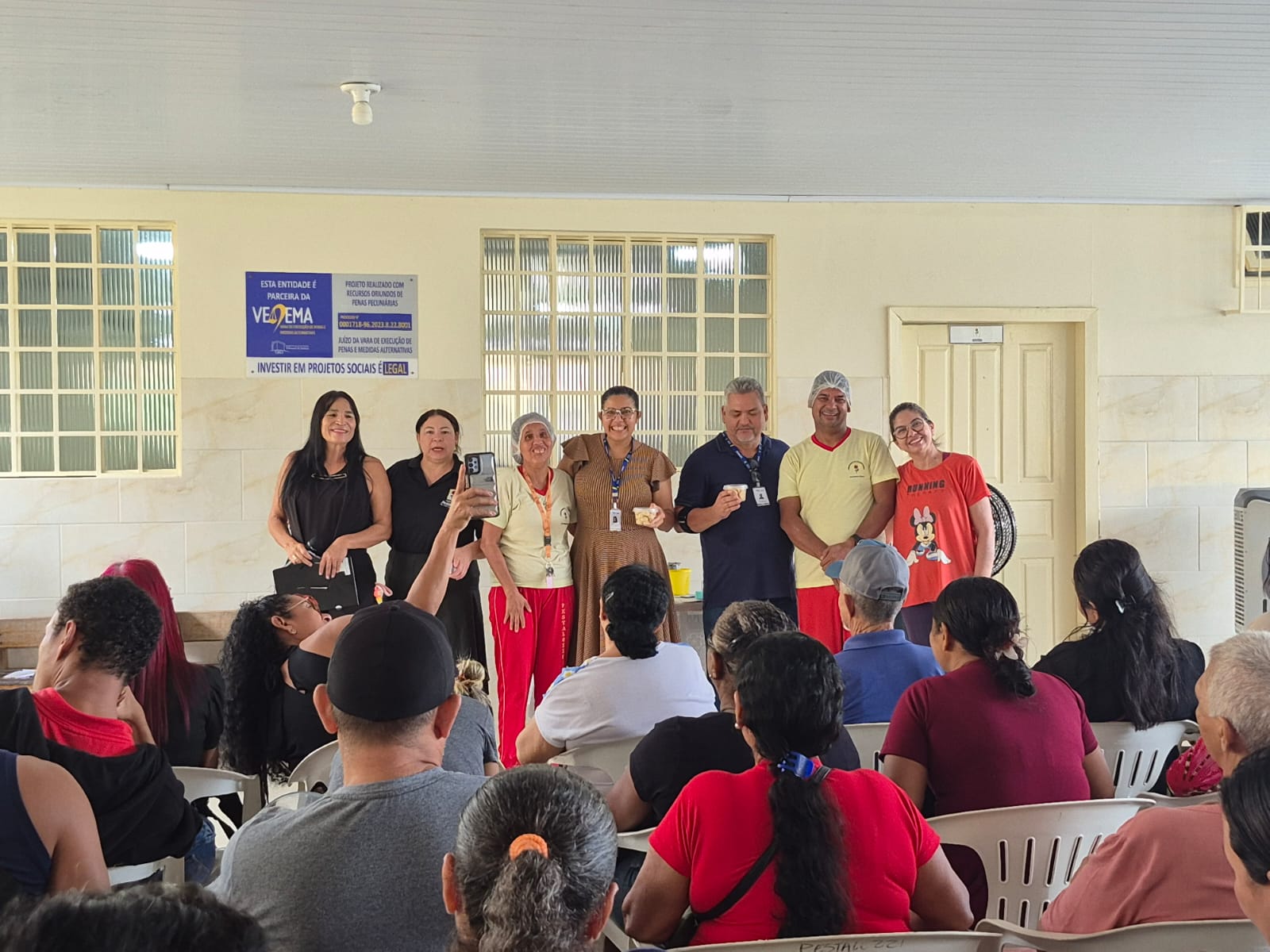 Foram apresentadas informações sobre os serviços ofertados pelos Cras