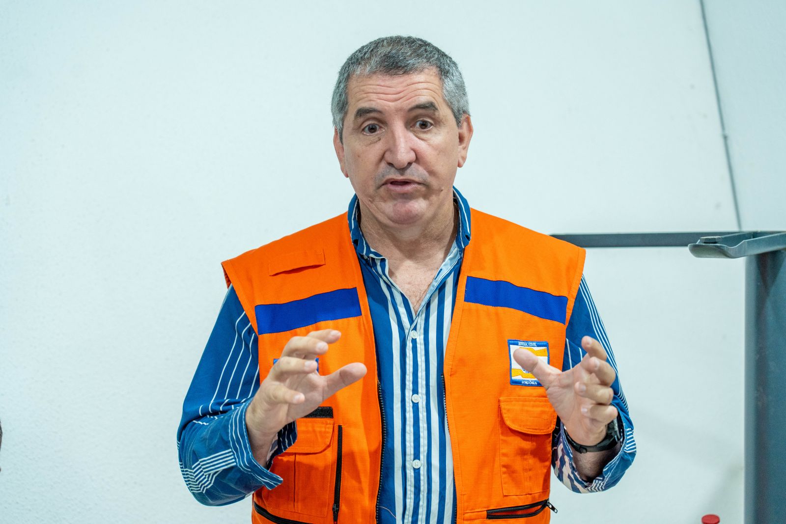 Marcos Berti, coordenador da Defesa Civil