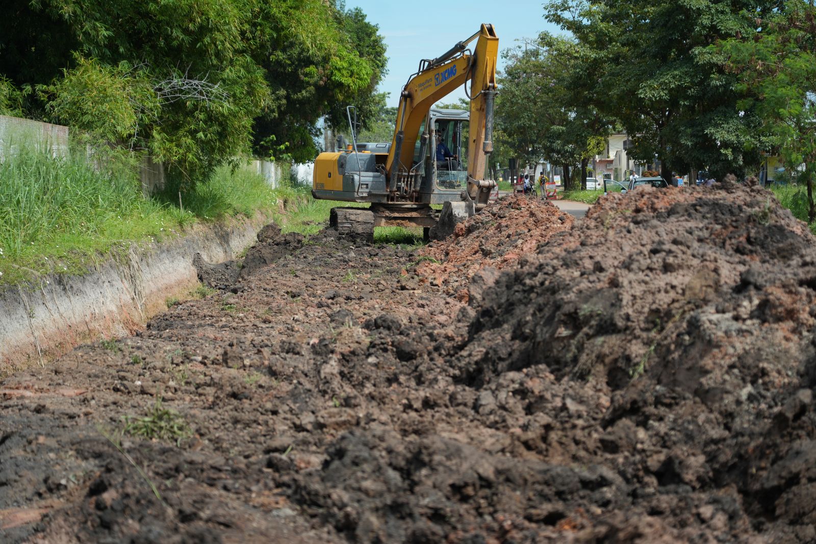 Obra de drenagem vai gerar benefícios para a população