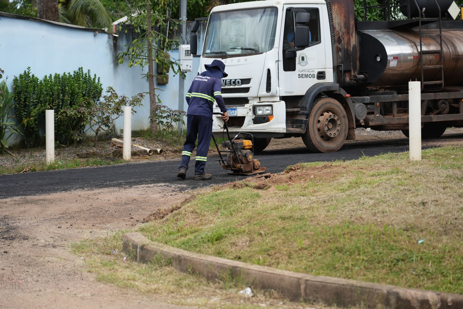 Recapeamento no bairro Nacional garante mais mobilidade