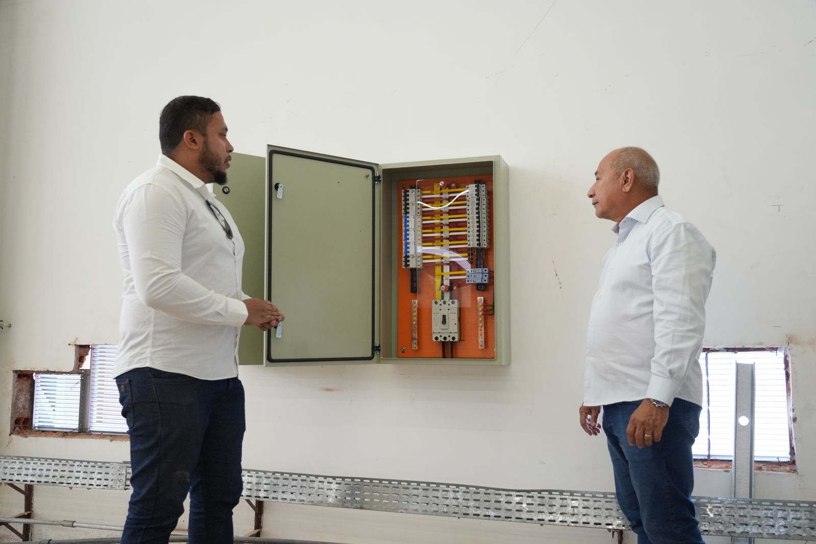 Geraldo Sena participou de uma fiscalização na estrutura do terminal rodoviário de Porto Velho