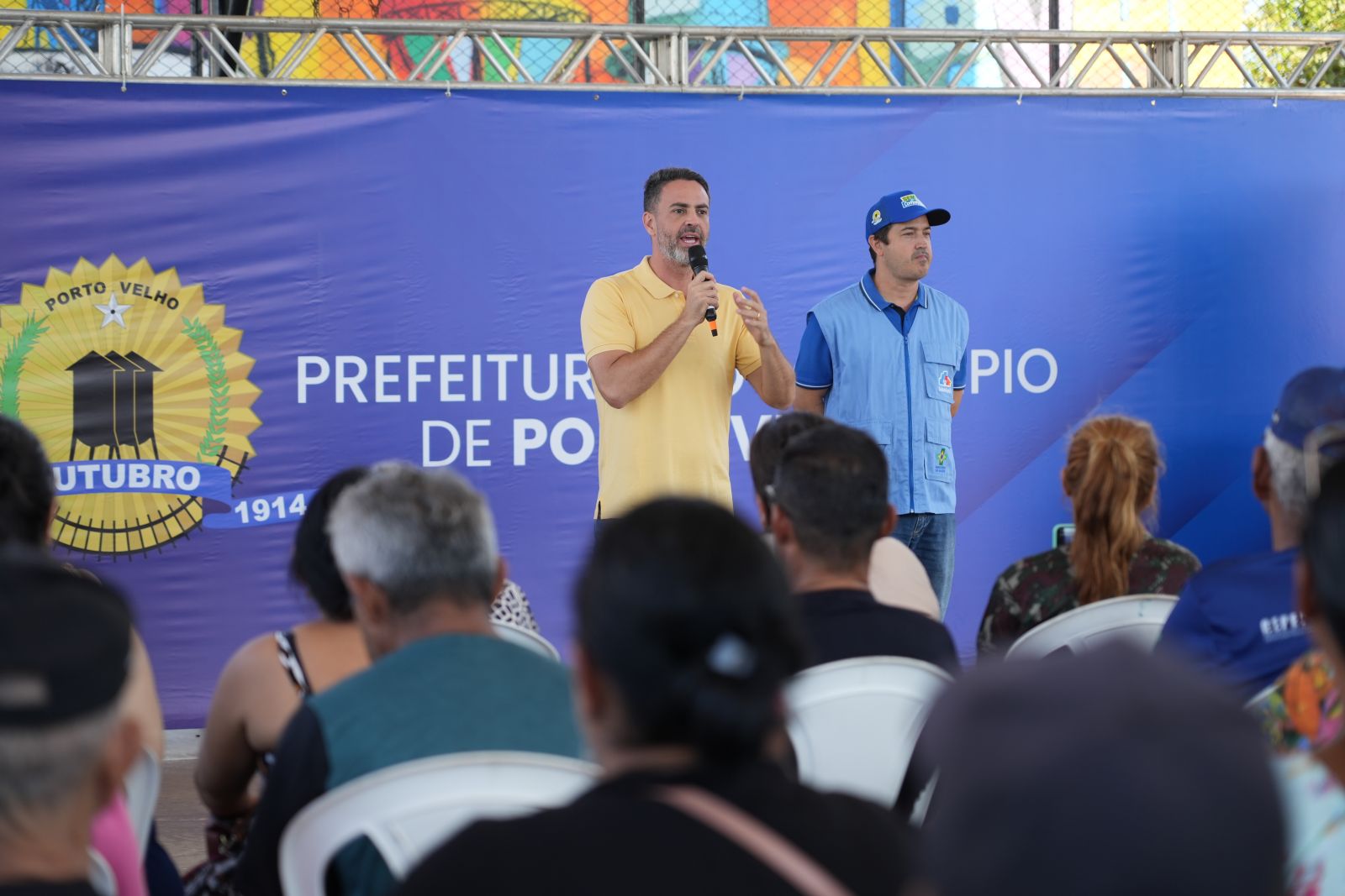 Léo Moraes destacou a importância da triagem para garantir dignidade à população